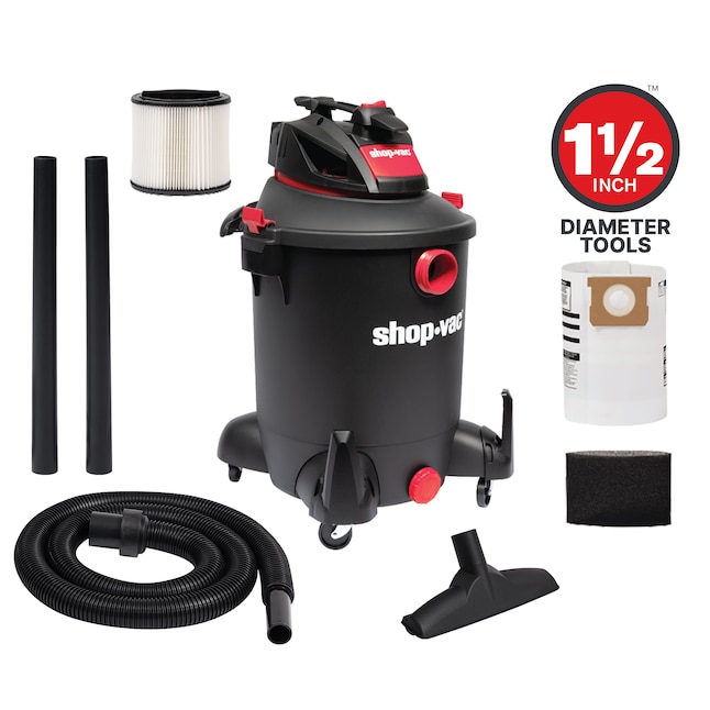 Shop-Vac 10-Gallons 4.5-HP Corded Wet/Dry Shop Vacuum with Accessories  Included in the Shop Vacuums department at