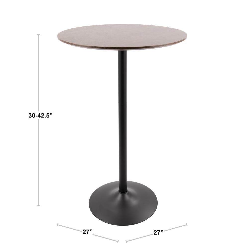 LumiSource TB-PEB BK+WL Dining-Tables - View #6