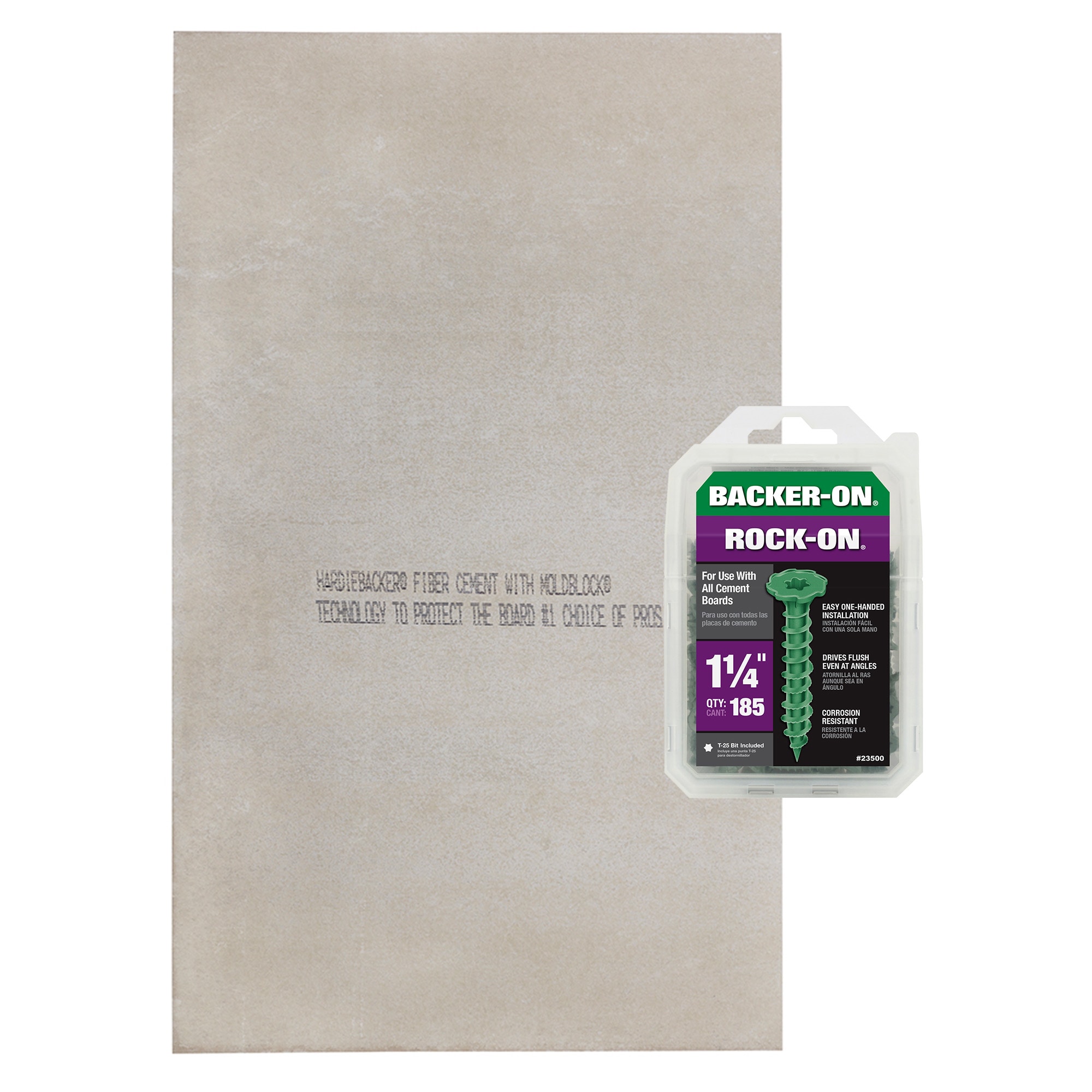 James Hardie  Backer Board Cement Board Screw Bundle