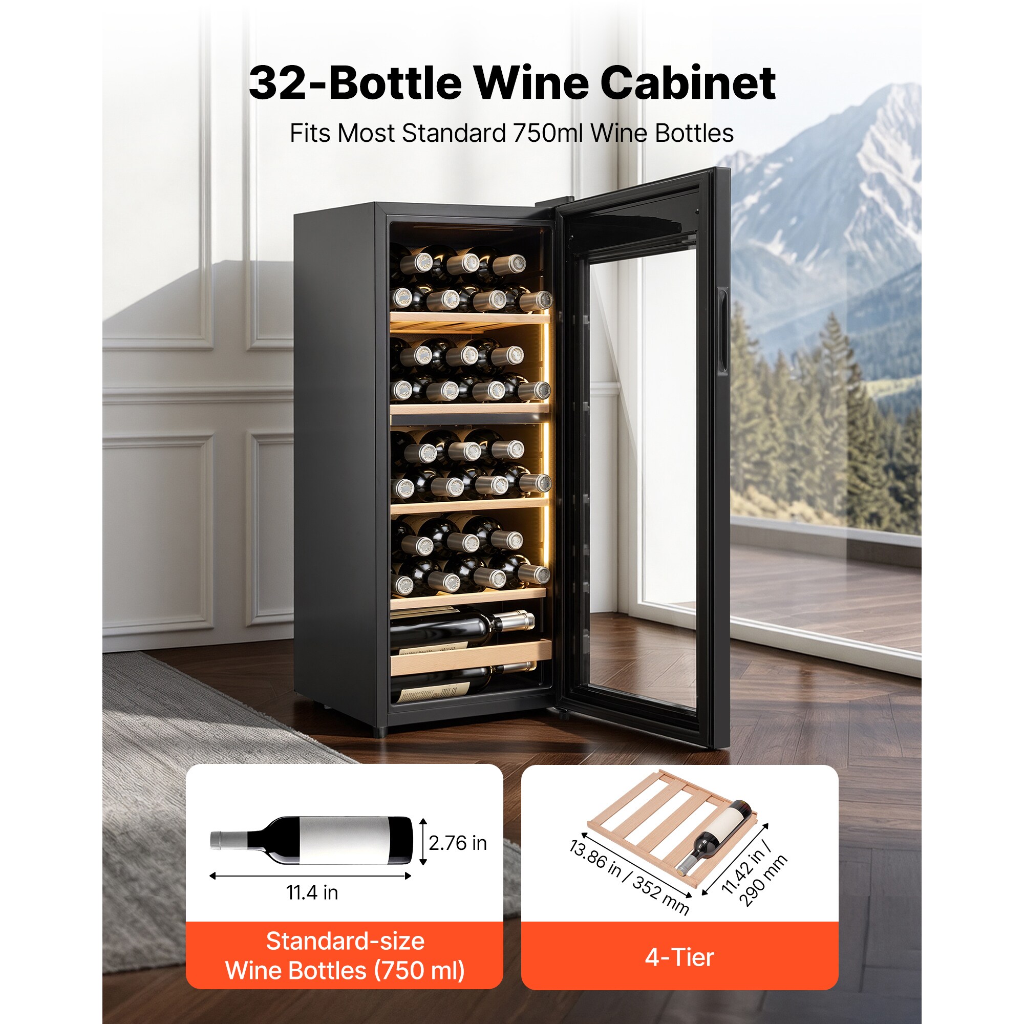 VEVOR SCSQDLSJJDZS18358V1 Wine-Chillers - View #2