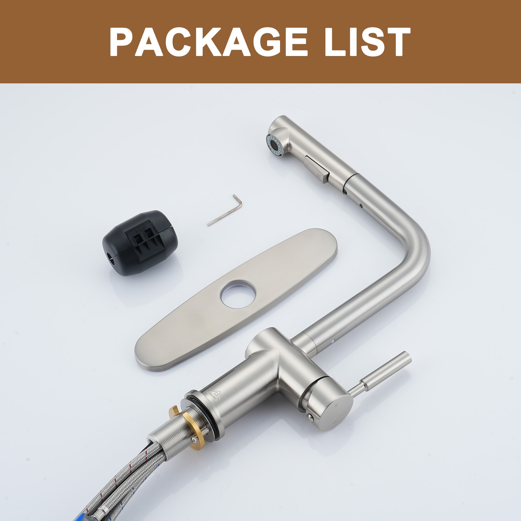 Mondawe AM-K127W-BN Kitchen-Faucets - View #8