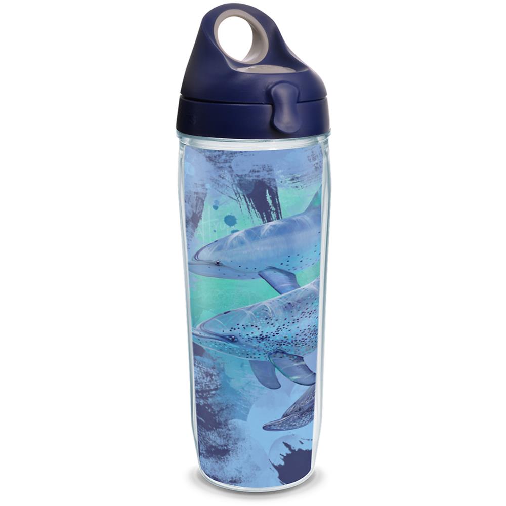 Tervis 30 oz Stainless Steel Guy Harvey Dolphin Tumbler One Size Blue 
