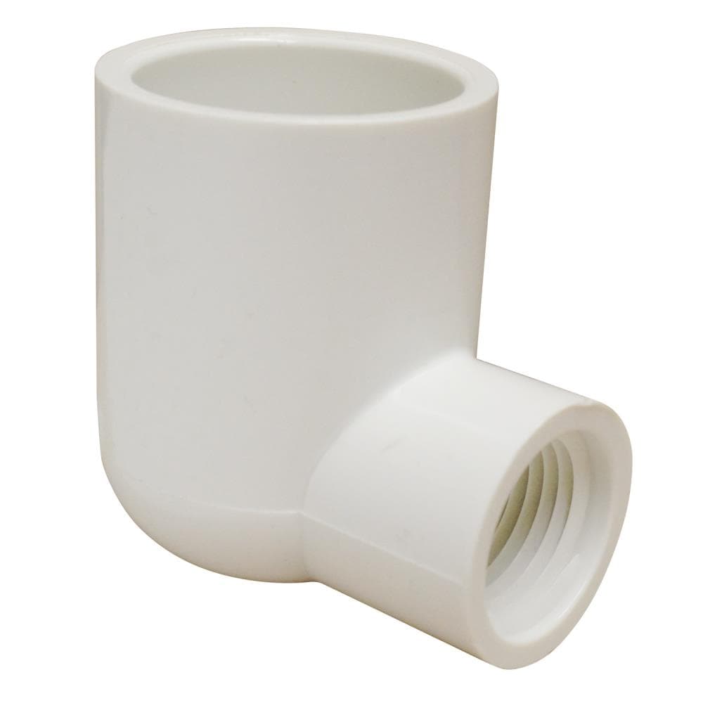 Lasco 1-in X 1 2-in Dia 90-degree Elbow Pvc Fitting In The Pvc Fittings 