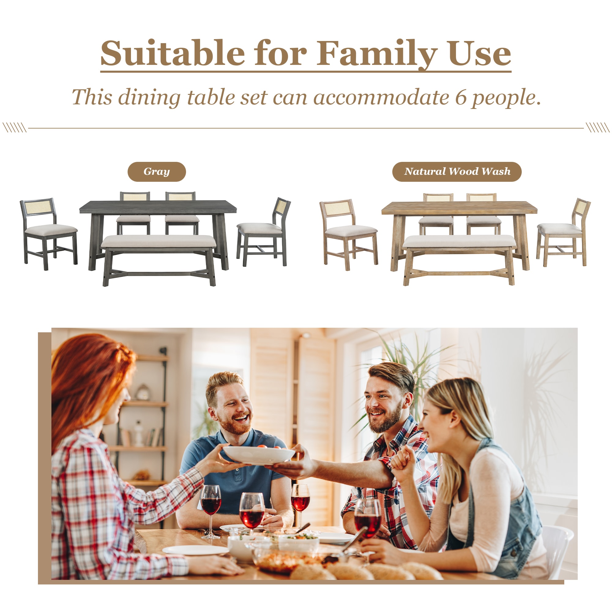 Yulika DKSELL009 Dining-Sets - View #6