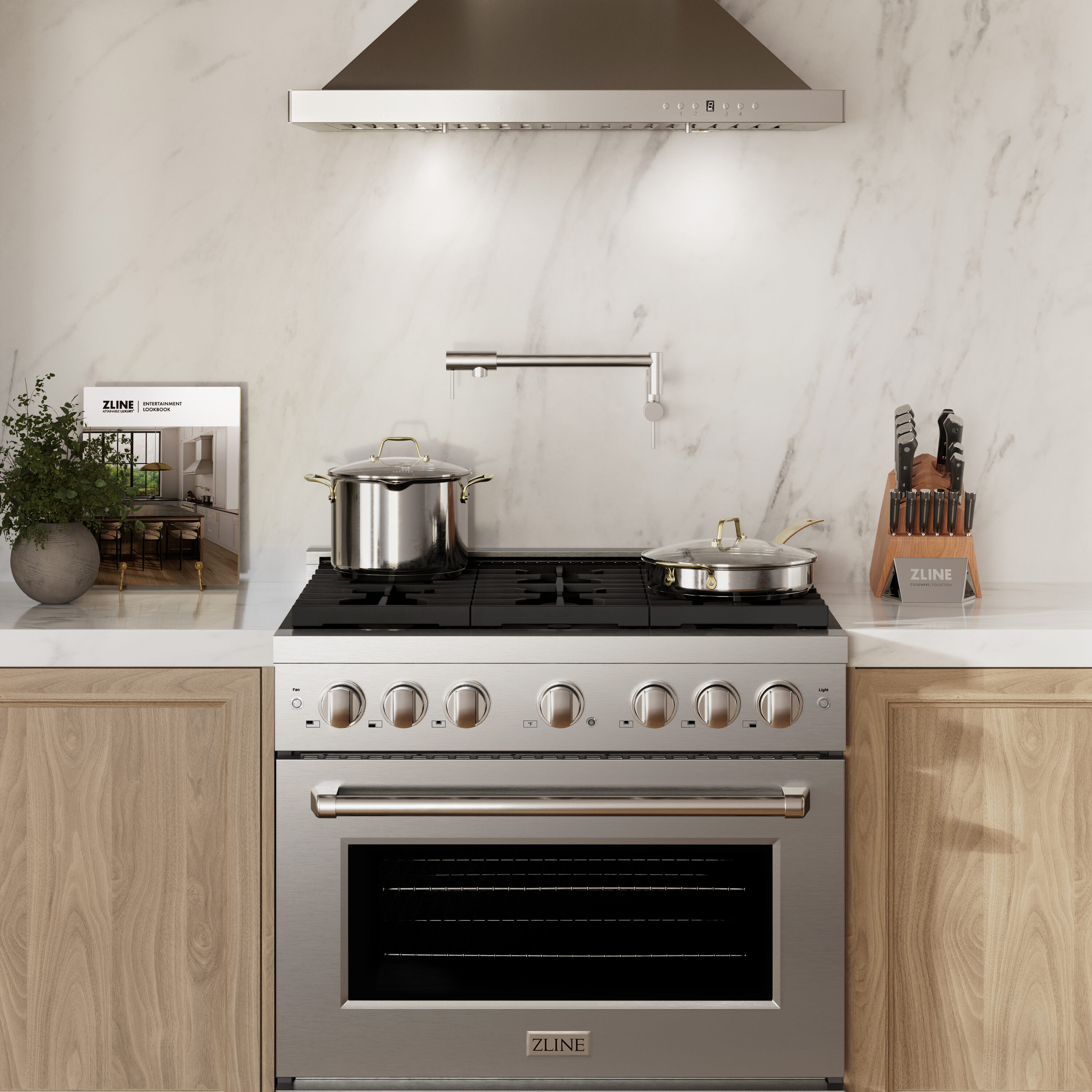ZLINE KITCHEN & BATH SGR36 Freestanding-Gas-Ranges - View #7