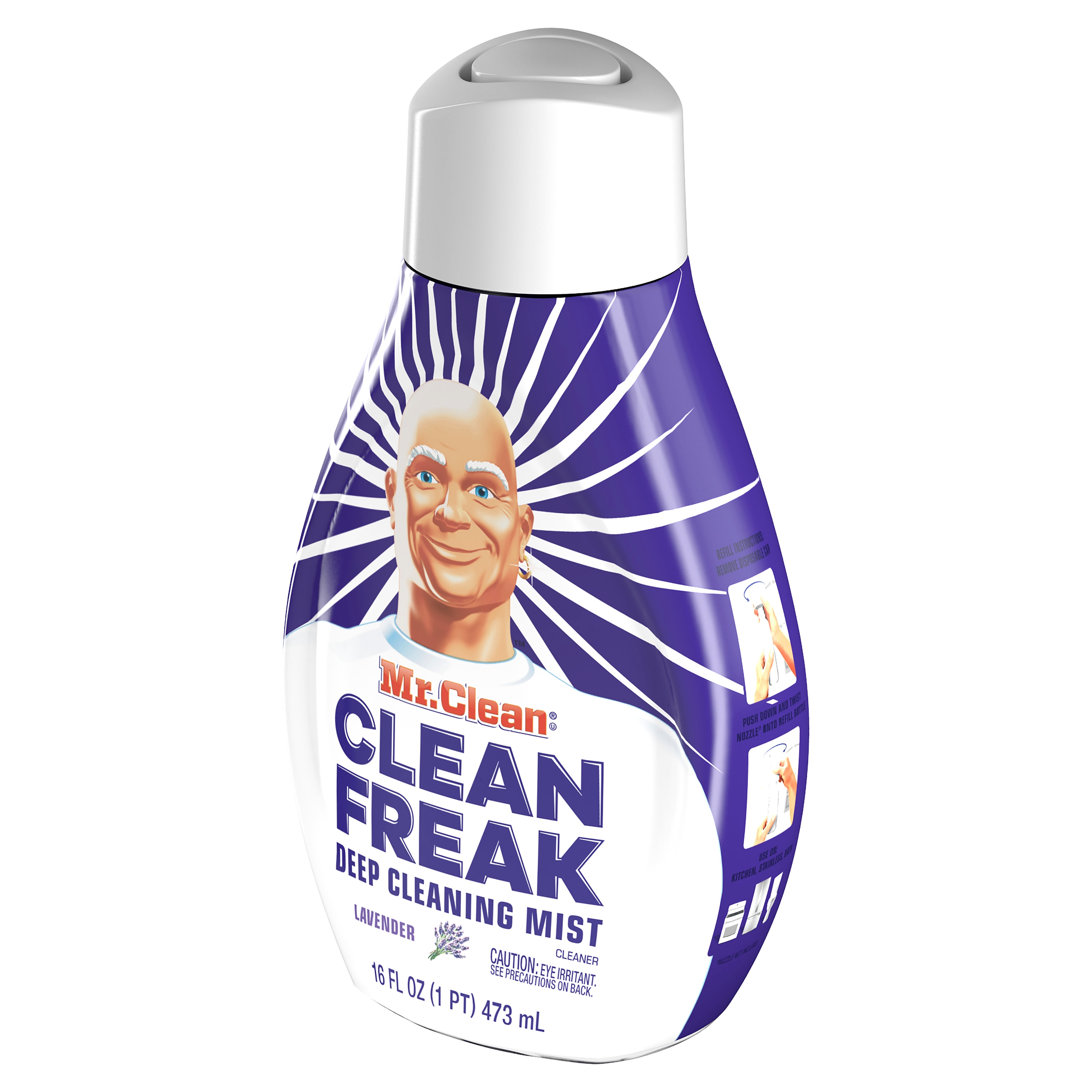 4 Pack Mr. Clean Clean Freak Deep Cleaning Mist Multi-Surface