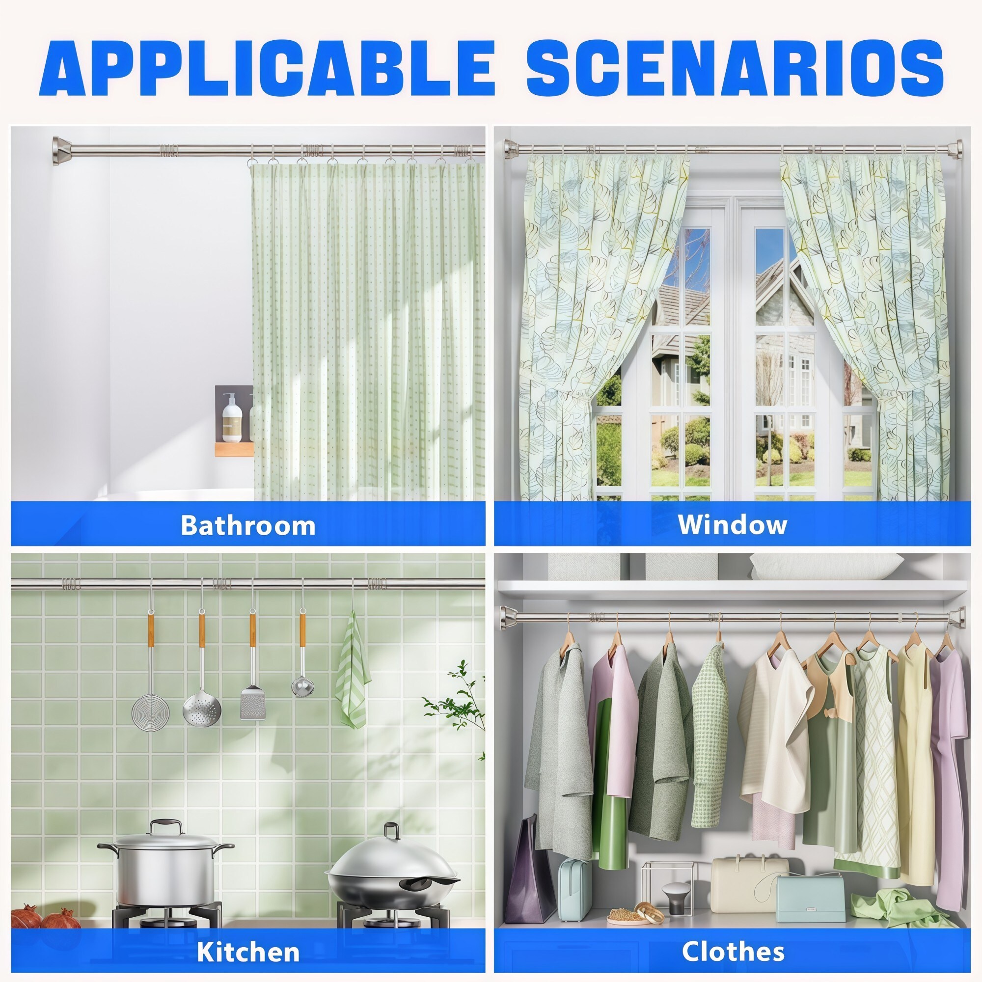 Numhew NHWILL09114 Shower-Rods - View #6