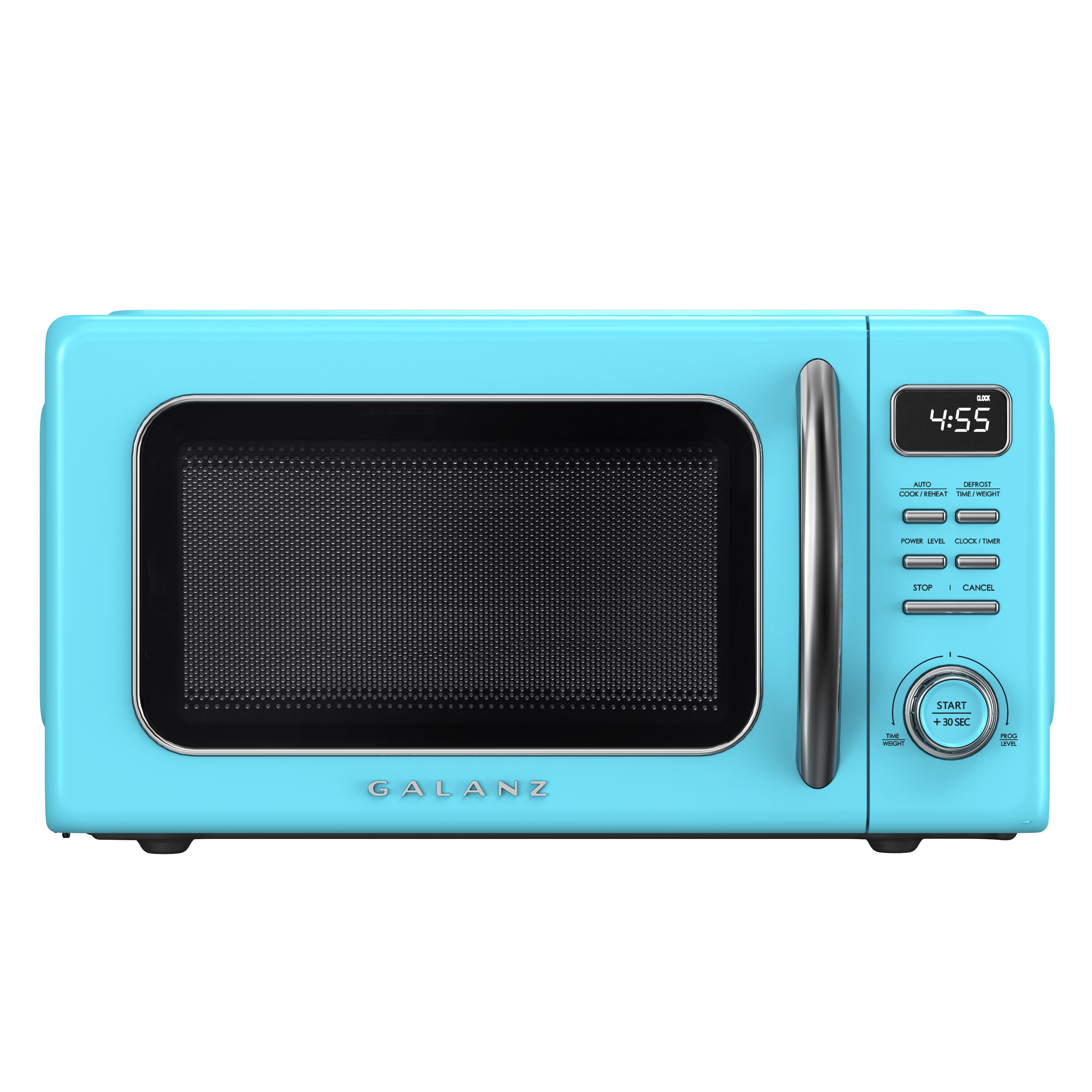 Galanz GLCMKZ11BER10 1.1-cu ft Medium 1000 -Watt Countertop Microwave ( Blue )
