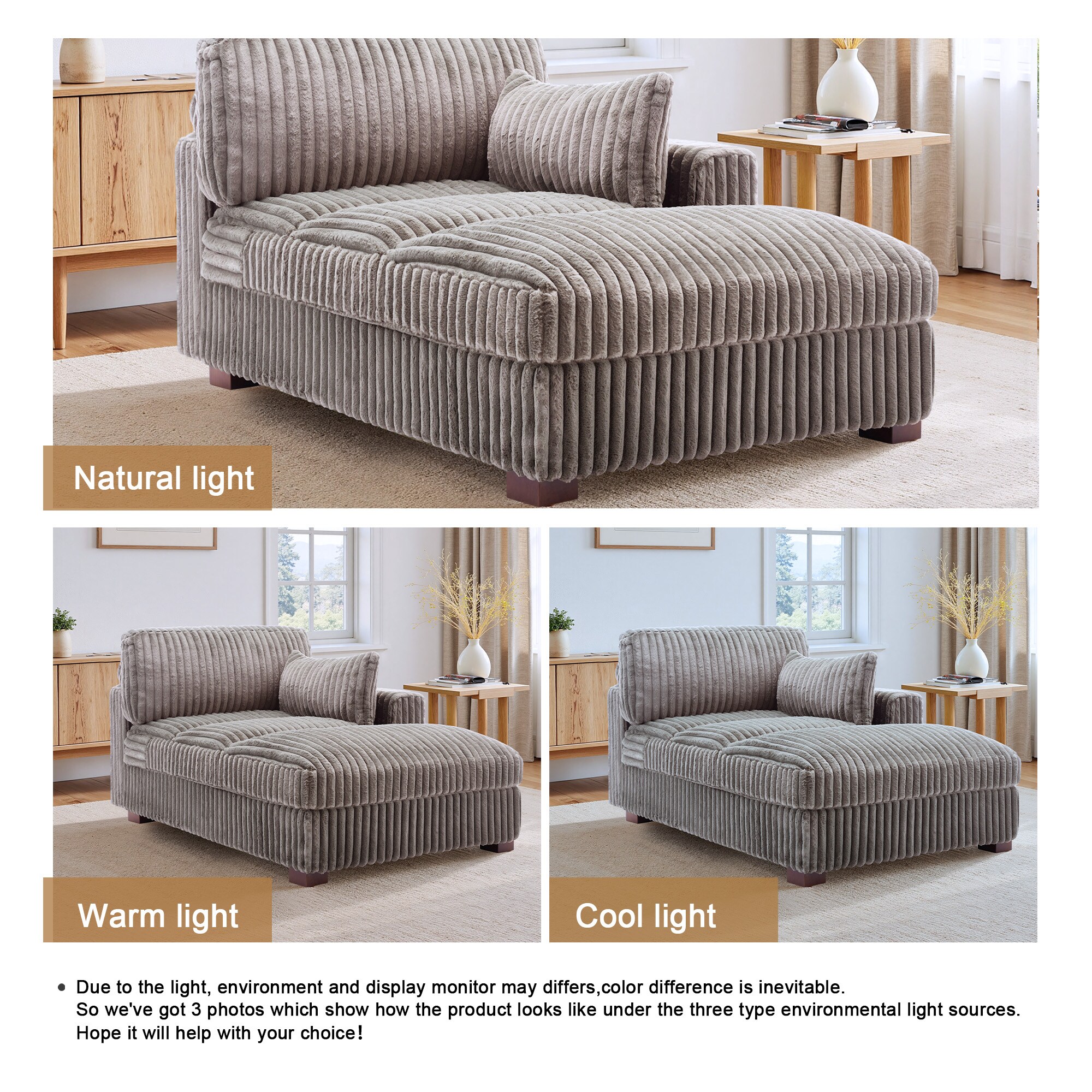 Dreamsidea CS02M-LBRO-L-E1 Sofas-Loveseats - View #4