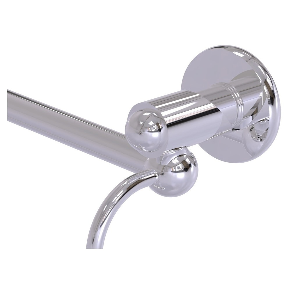 Polished Chrome 36'' Double Wall Mounted Towel Bar