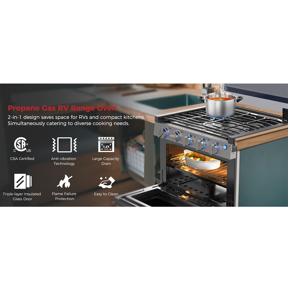 Camplux RGS17MSF Freestanding-Gas-Ranges - View #10