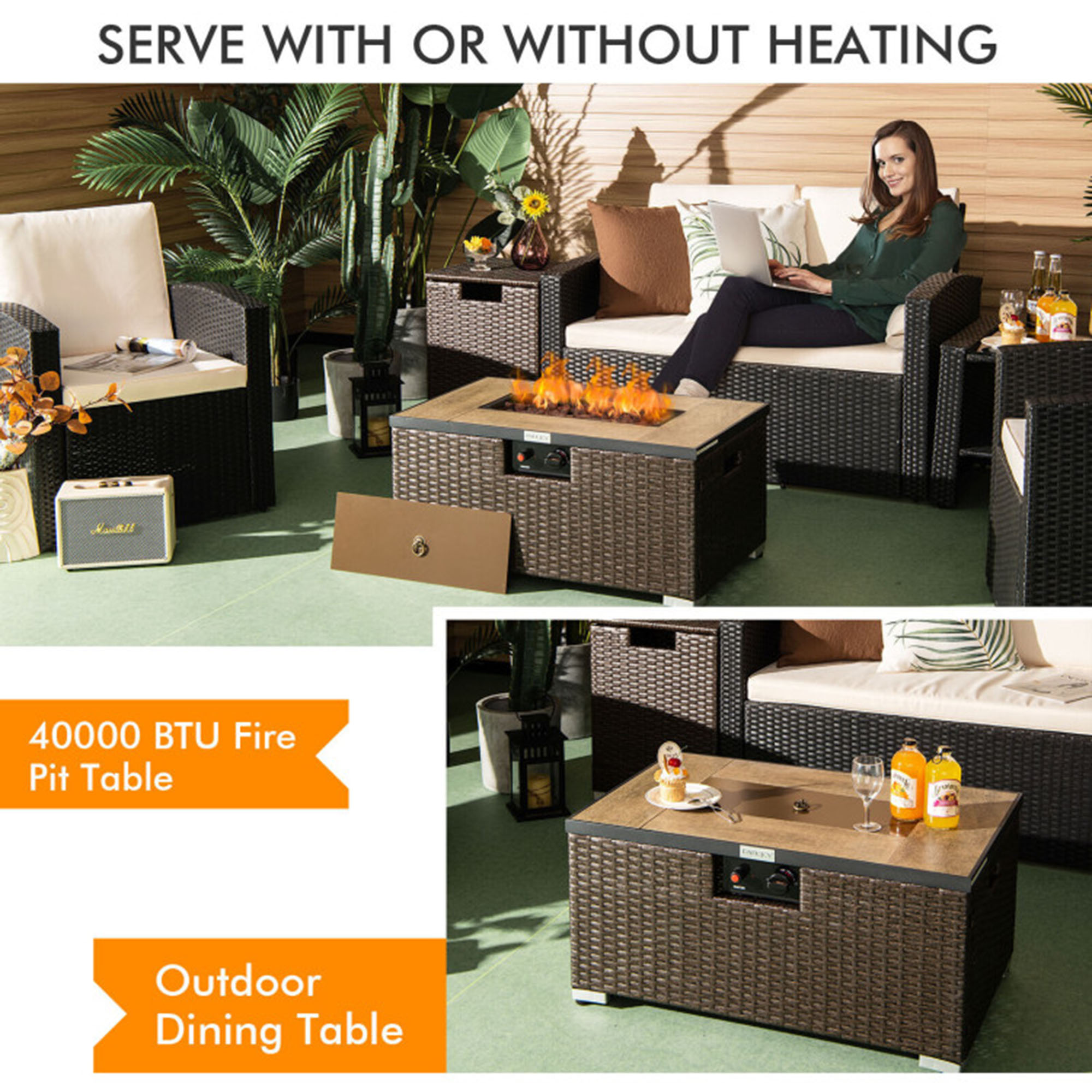 Clihome CL-NP10261CF Outdoor-Gas-Firepits - View #5
