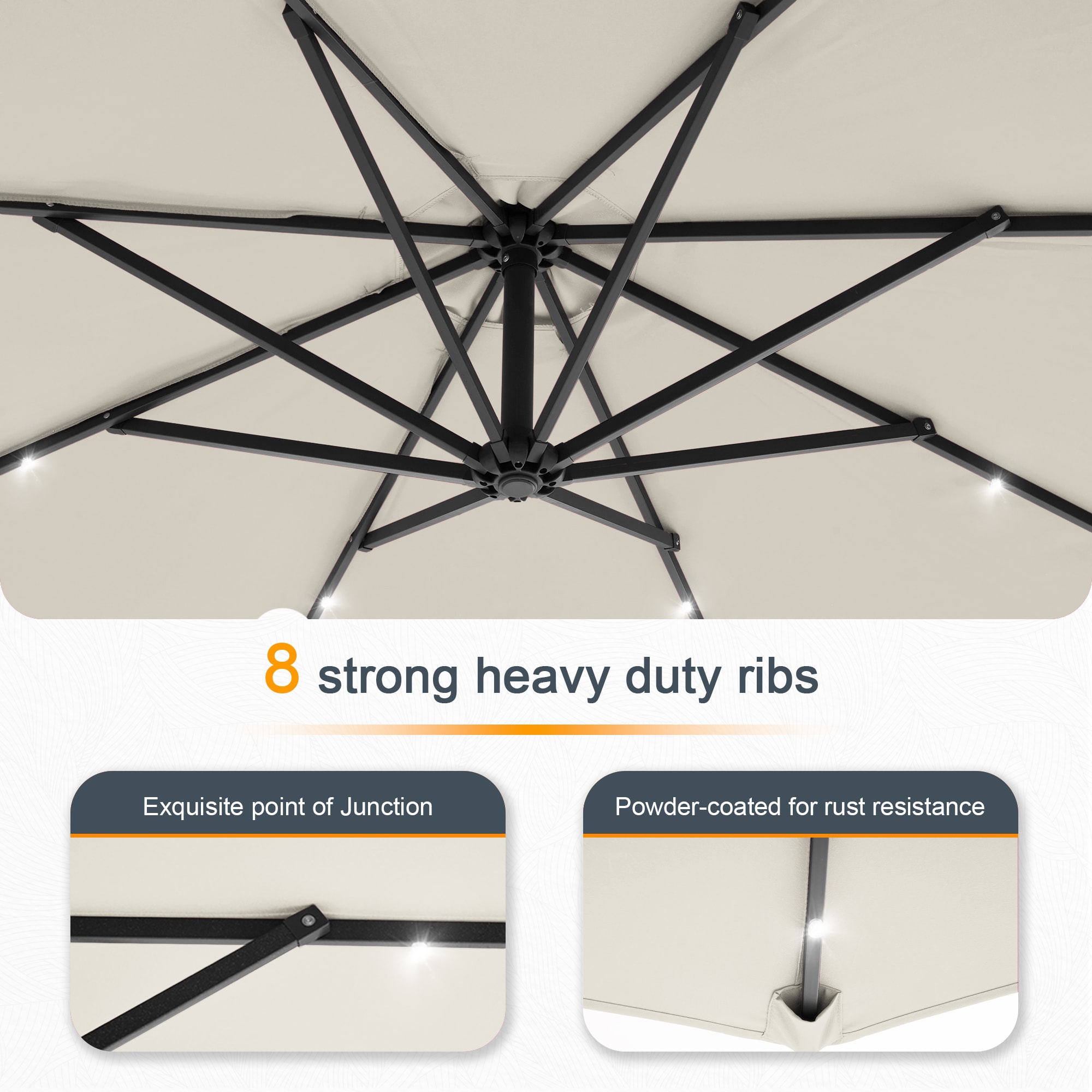 Sonkuki SD-R10M-LED Umbrellas-2 - View #5