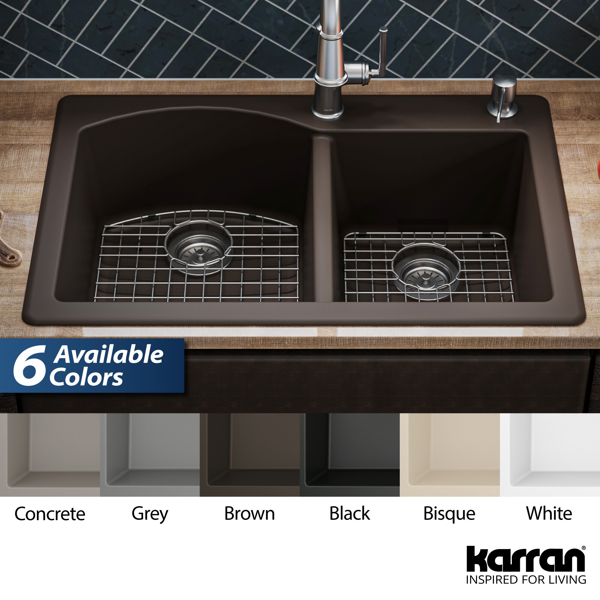 Karran QT-610-BR-PK1 Kitchen-Sinks - View #11
