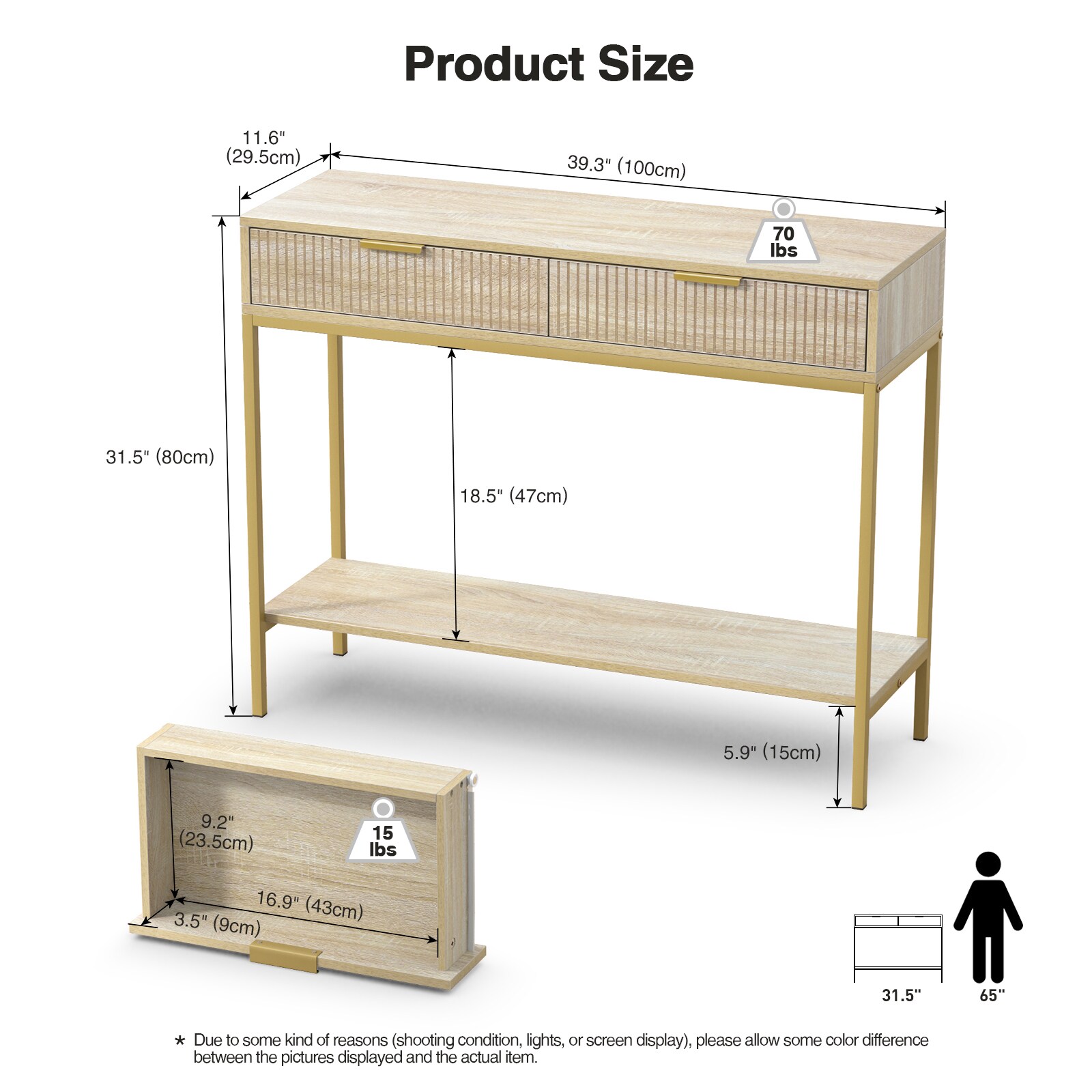Delarpo H0117 Console-Sofa-Tables - View #6