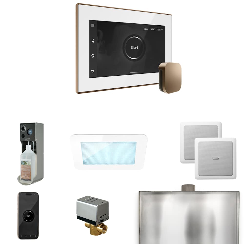  XDRM2 Xdream Package Steam Shower Control Package with Isteamx Control and Steamhead