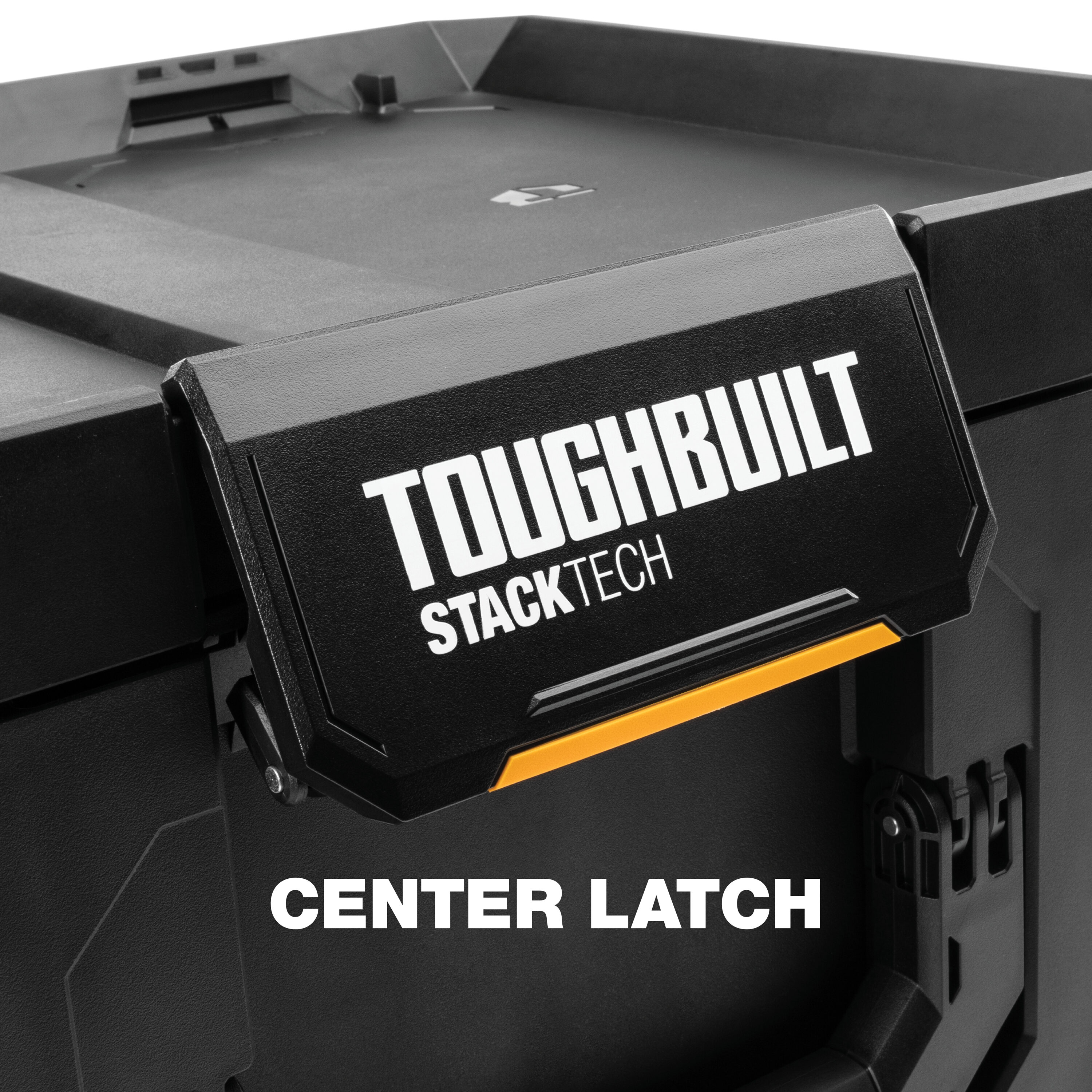 TOUGHBUILT STACKTECH 22.3-in Black Plastic/Metal Wheels Tool Box in the  Portable Tool Boxes department at