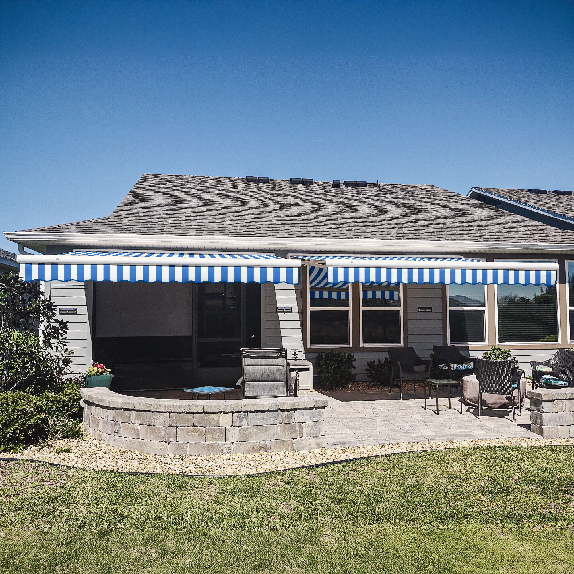 Awntech KWM10-L-BBW awnings - View #8