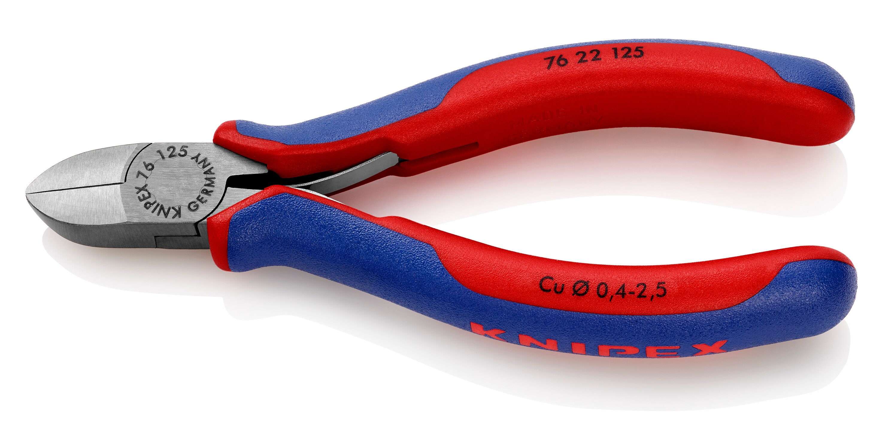 KNIPEX 76 22 125 sidecutters - View #2