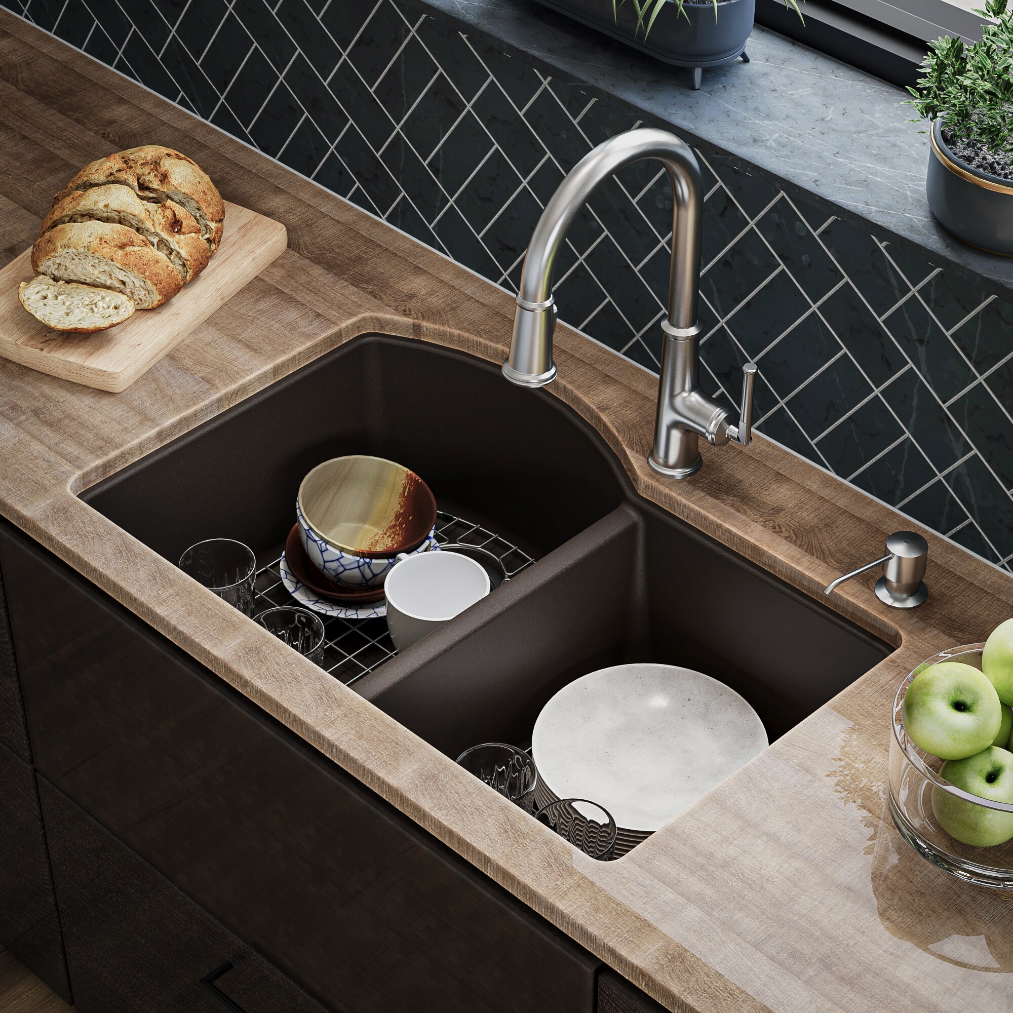Karran QU-610-BR-PK1 Kitchen-Sinks - View #13