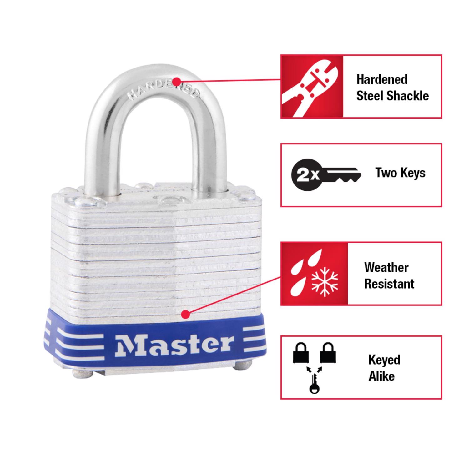Master Lock 5T Padlocks-Locks-Cables - View #2