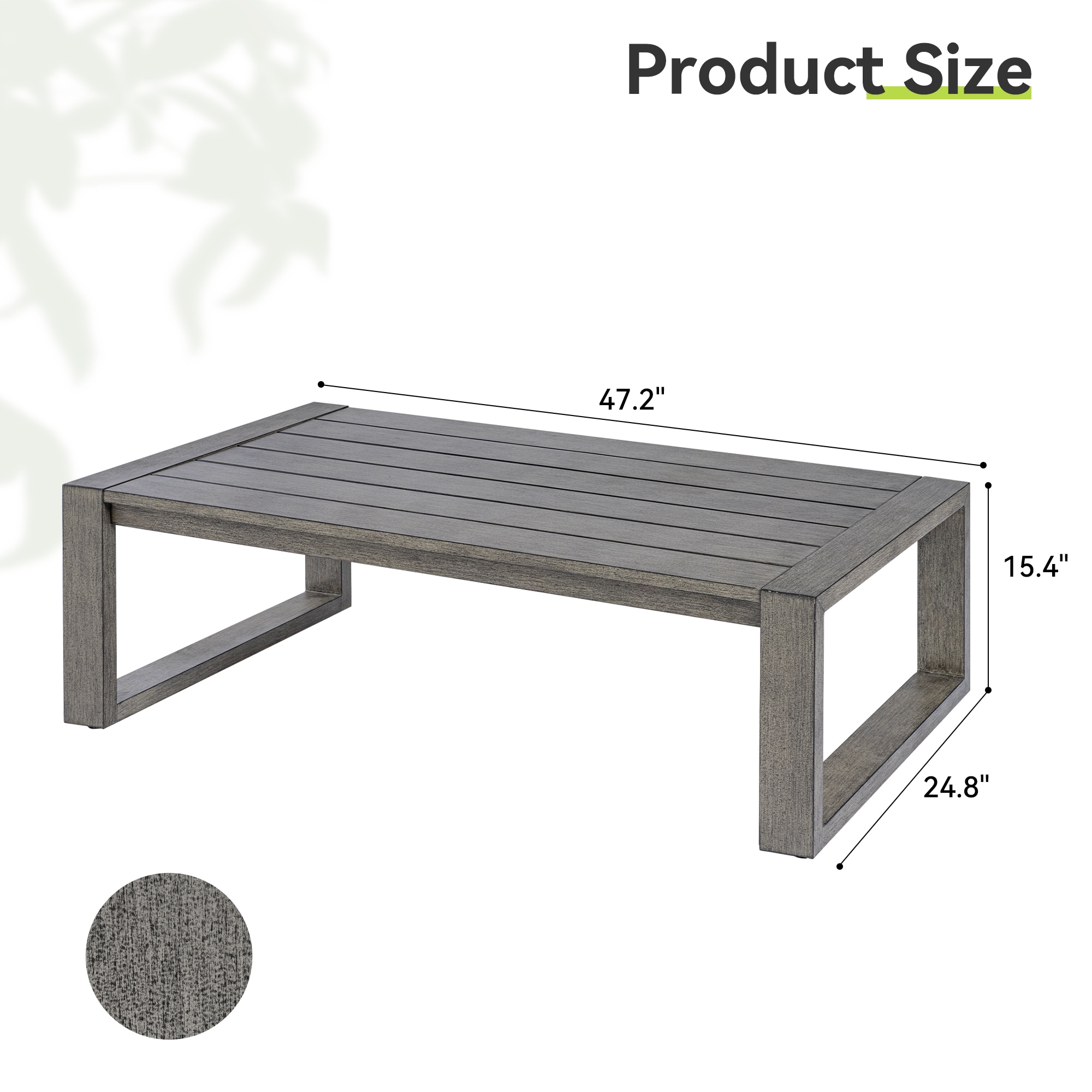  EL-VKFZ1-G-P-WL3 Patio-Tables - View #3