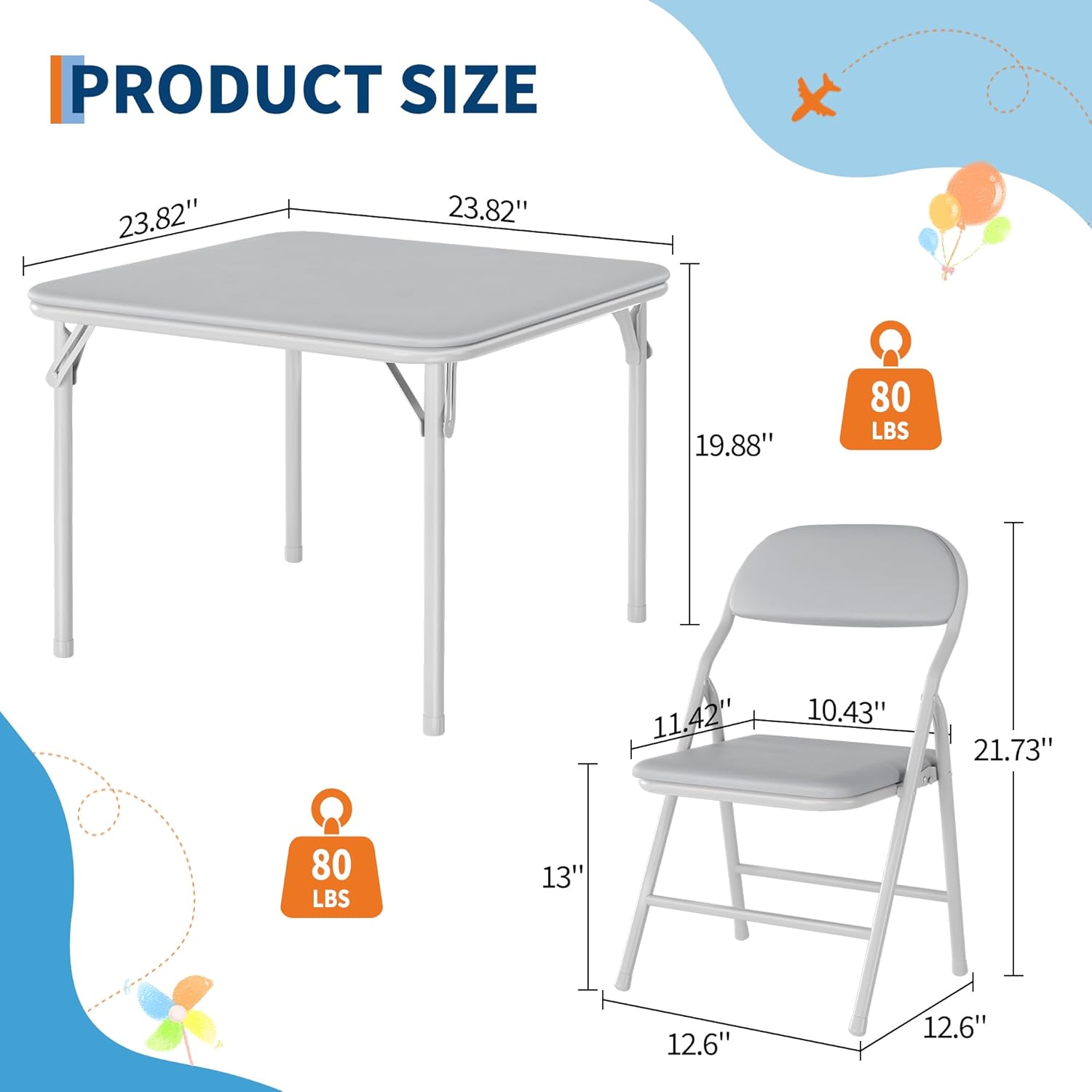 Qeetex LHF-KPT-B591706 Kids-Play-Tables - View #3