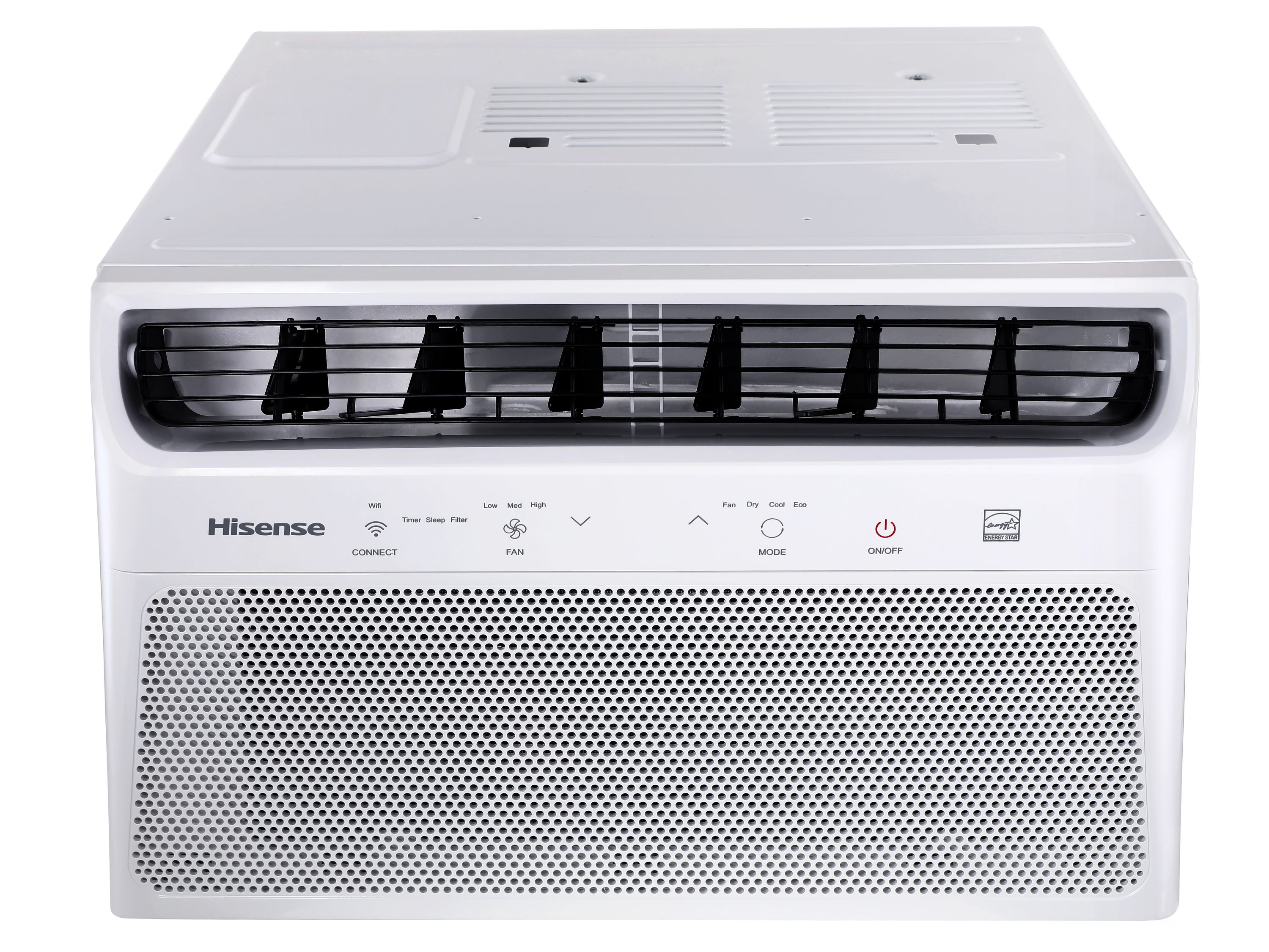 Hisense 350 Sq Ft Window Air Conditioner With Remote 115 Volt 8000 Btu Energy Star Wi Fi 6518