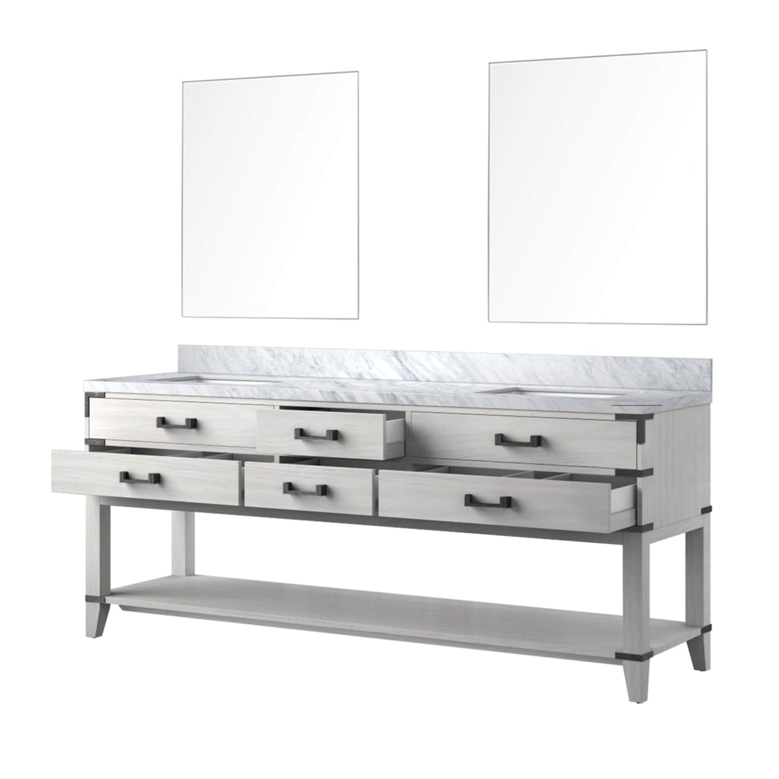 Lexora LVGR80DM110 Bath-Vanity-Combo - View #3