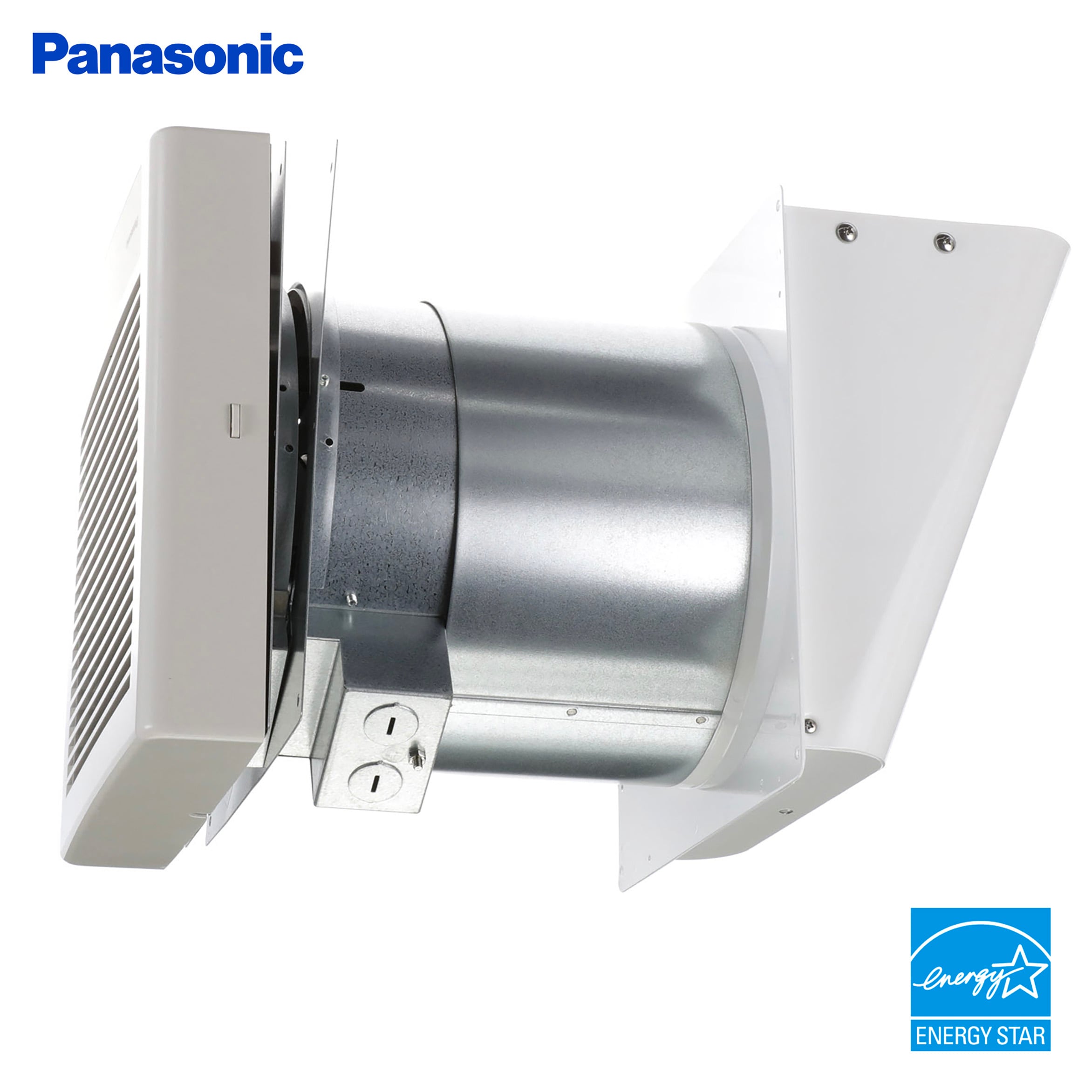 Panasonic 1.1-Sone 70-CFM White Bathroom Fan ENERGY STAR in Bathroom Fans & Heaters department at