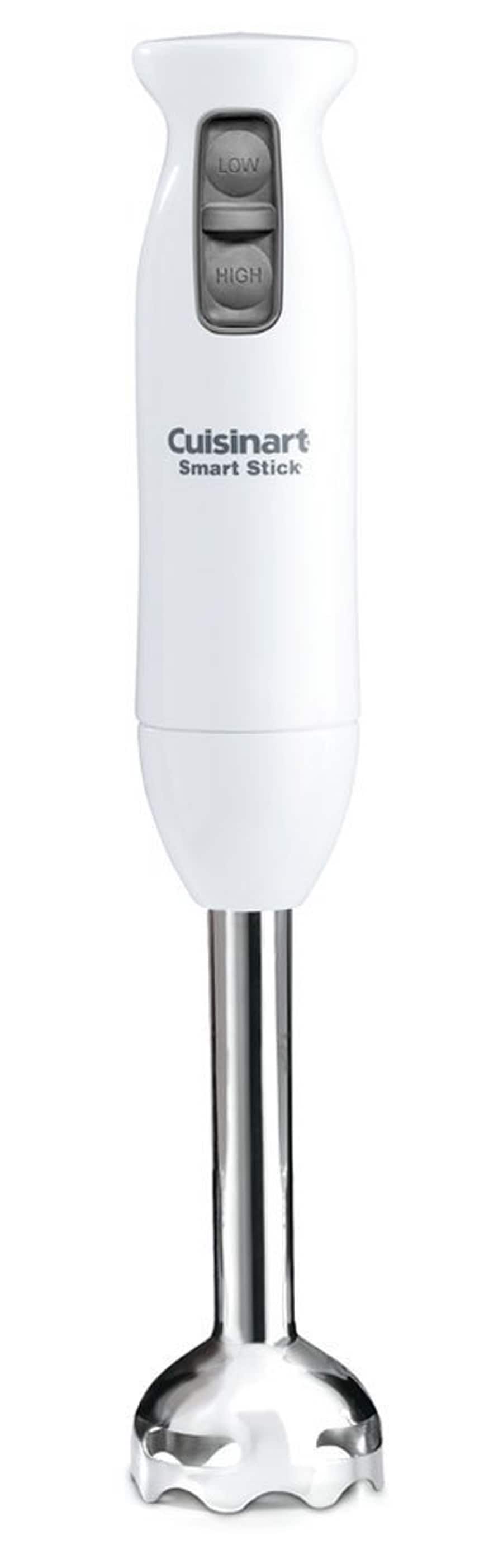 Cuisinart 2-Speed White 200-Watt Immersion Blender Pulse Control at