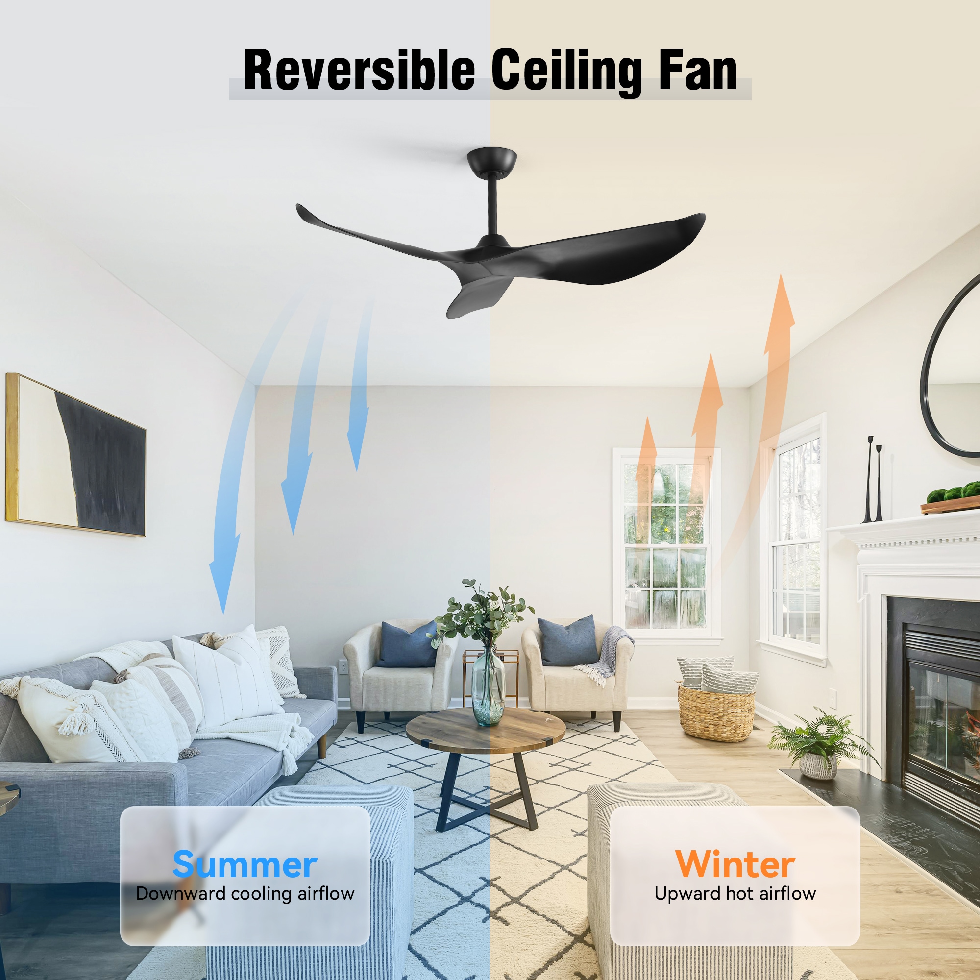 Bybafun YD1300006 Ceiling-Fans - View #6