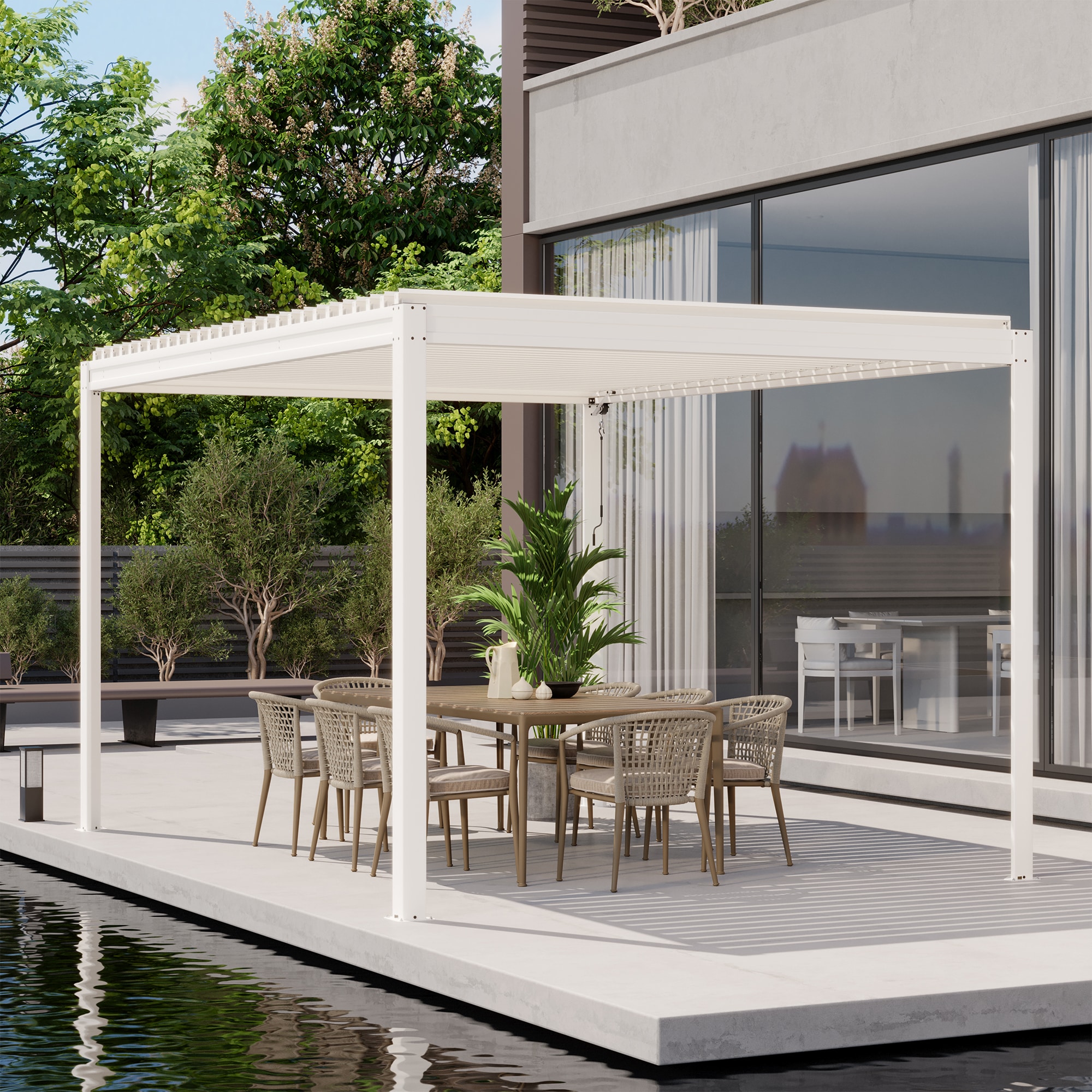 Mondawe MD-LGMF1631-W Pergolas-2 - View #2