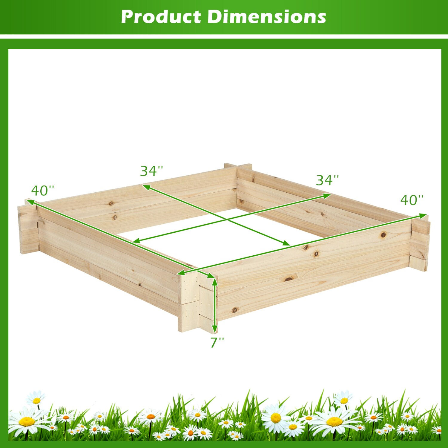 Volenca VOL-Z1WA1E Raised-Garden-Beds - View #3