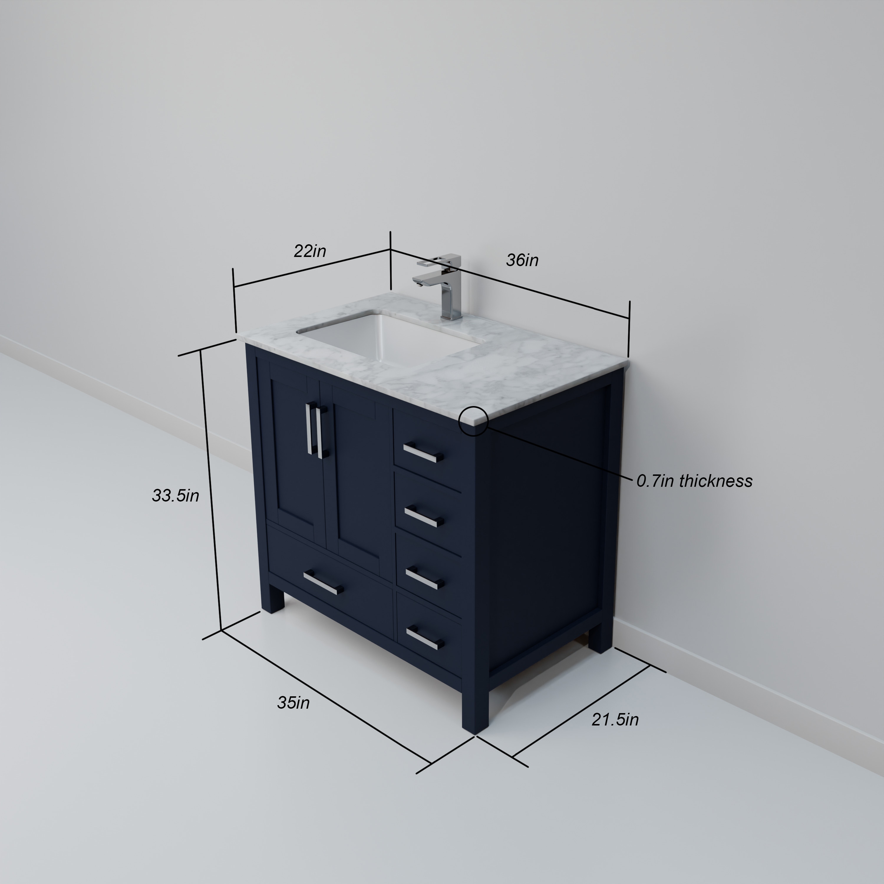 Lexora LJ342236SE00M34L vanities - View #8