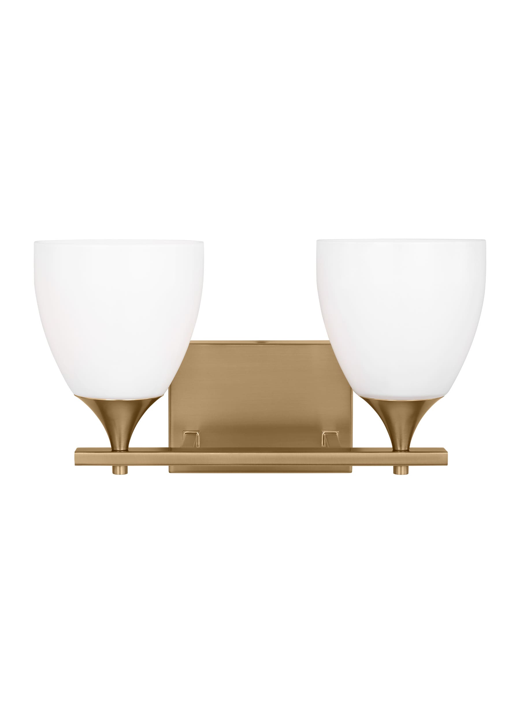 Scott Living DJV1022SB Toffino 16-in 2 -Light Satin Brass Modern/contemporary Vanity light