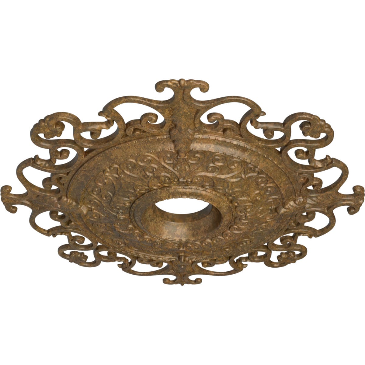 Ekena Millwork CM38OLRZS Ceiling-Medallions - View #2