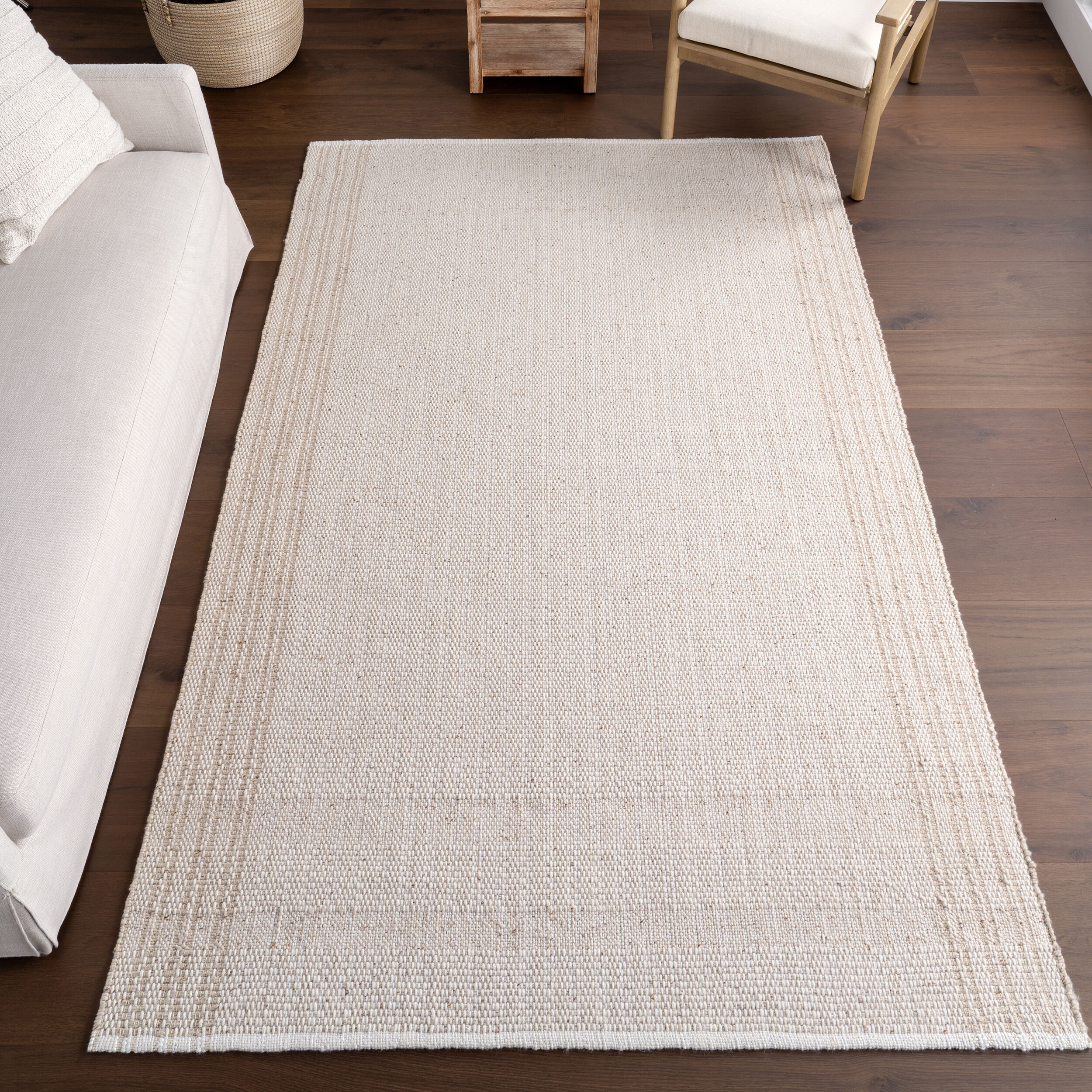 nuLOOM Saphira Striped Indoor/Outdoor 7ft. 6in. x 9ft. 6in. Beige Area ...