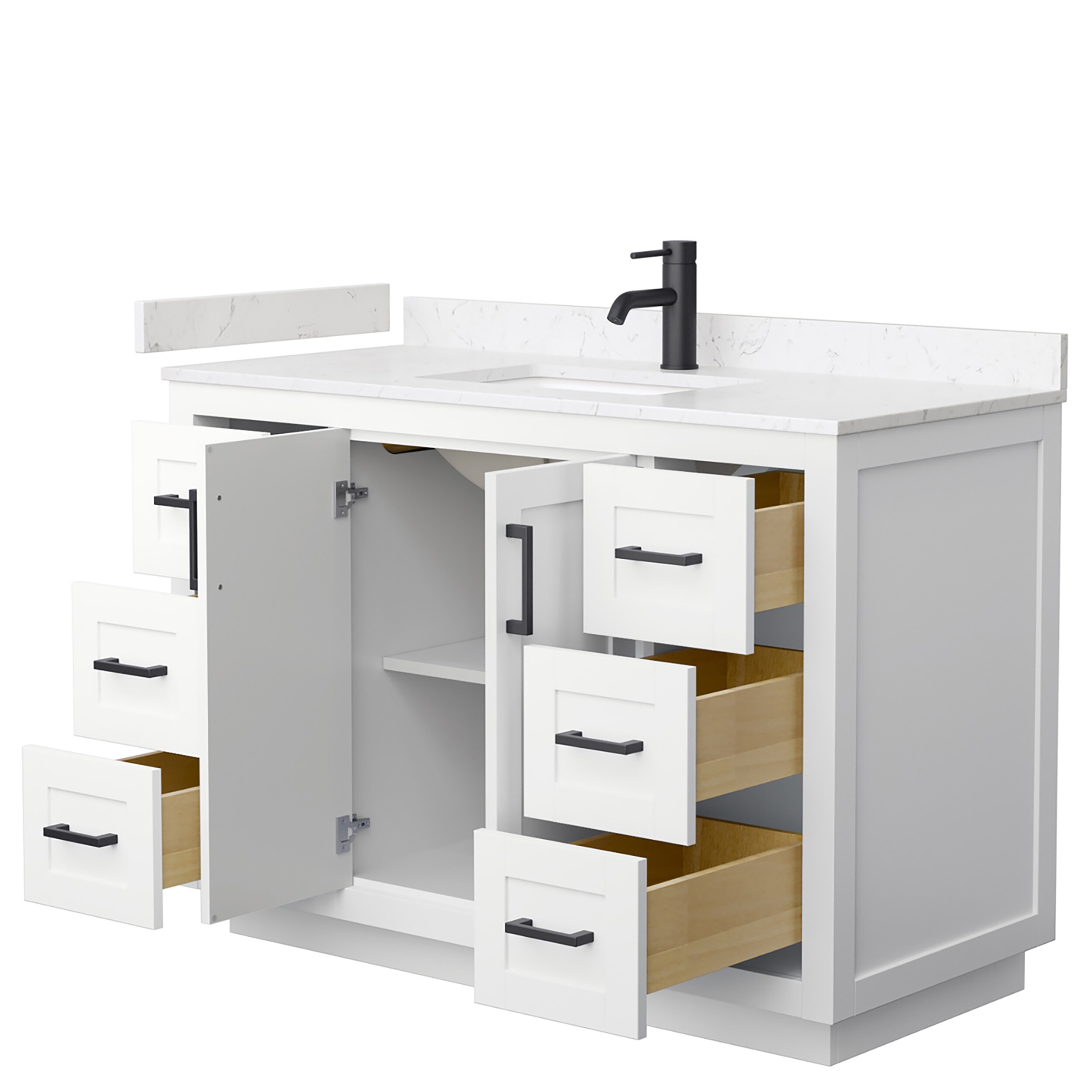Wyndham Collection WCF292948SWBC2UNSMXX Bath-Vanity-Combo - View #3