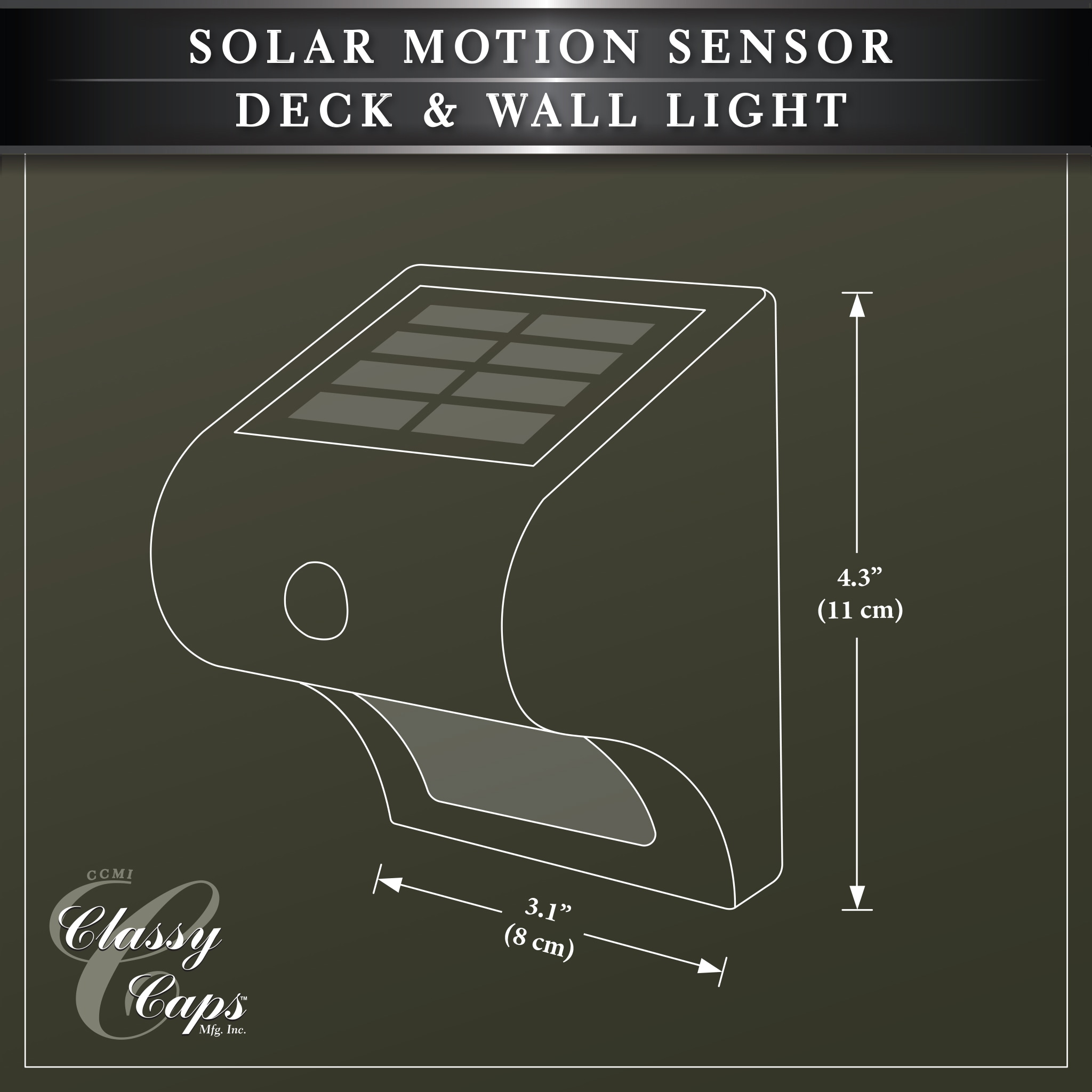 Classy Caps SL133 Outdoor-Wall-Lighting - View #8