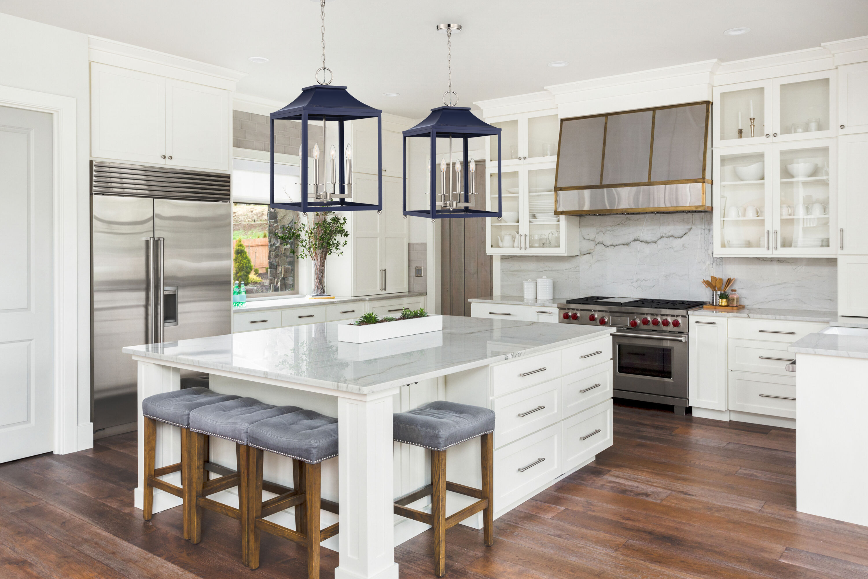 Meridian Lite Trends M30009NBLPN Pendant-Lights - View #2