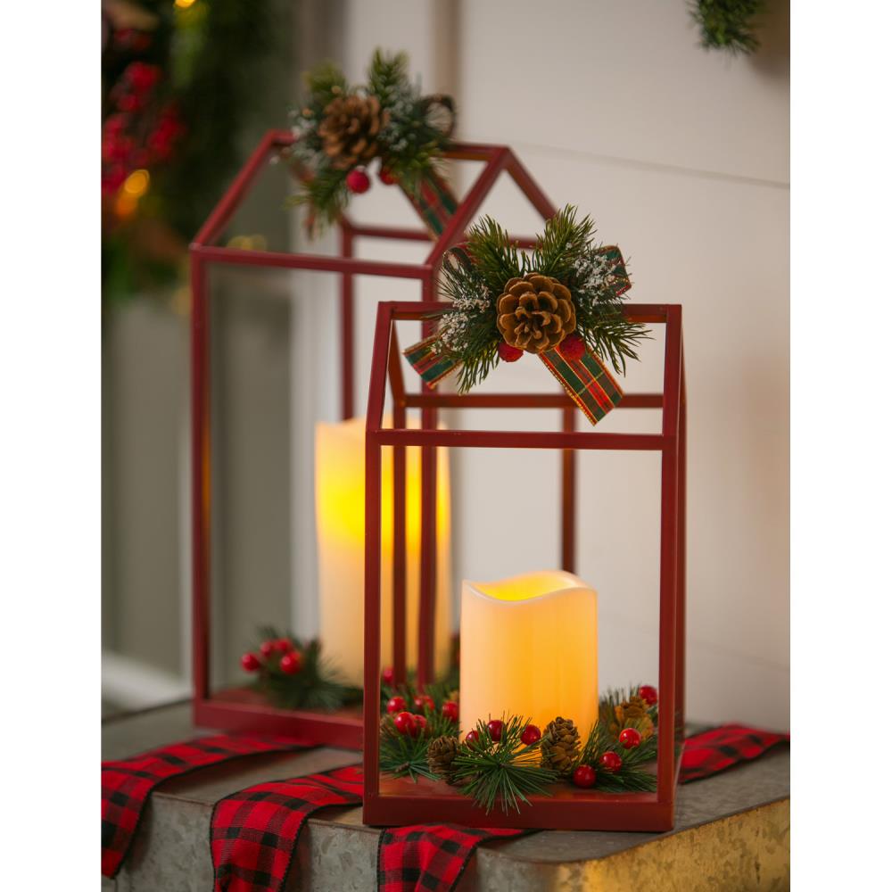 Evergreen 13.11-in Lighted Decoration Christmas Decor in the Christmas ...