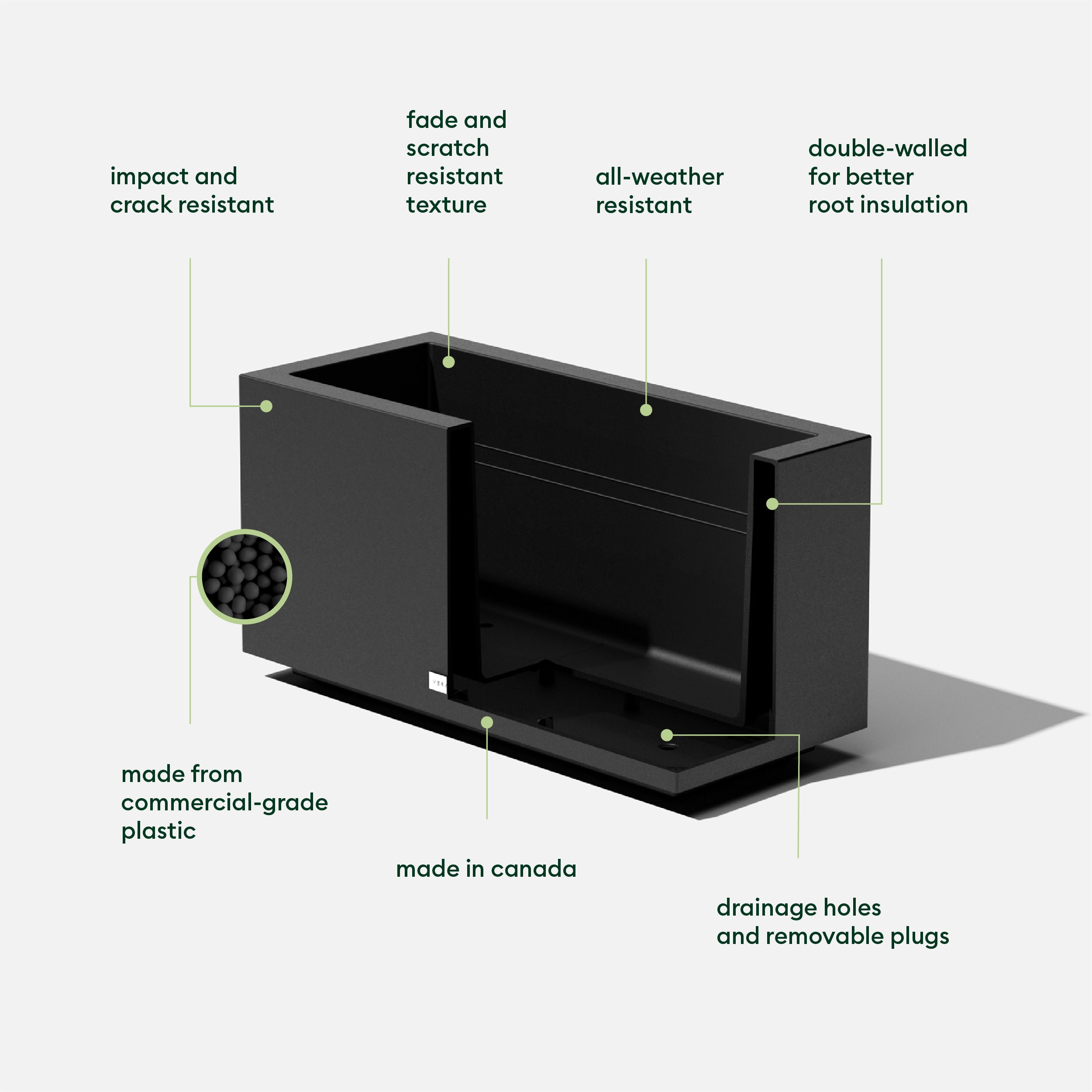 Veradek LBXVSMB Planter-Window-Box - View #2