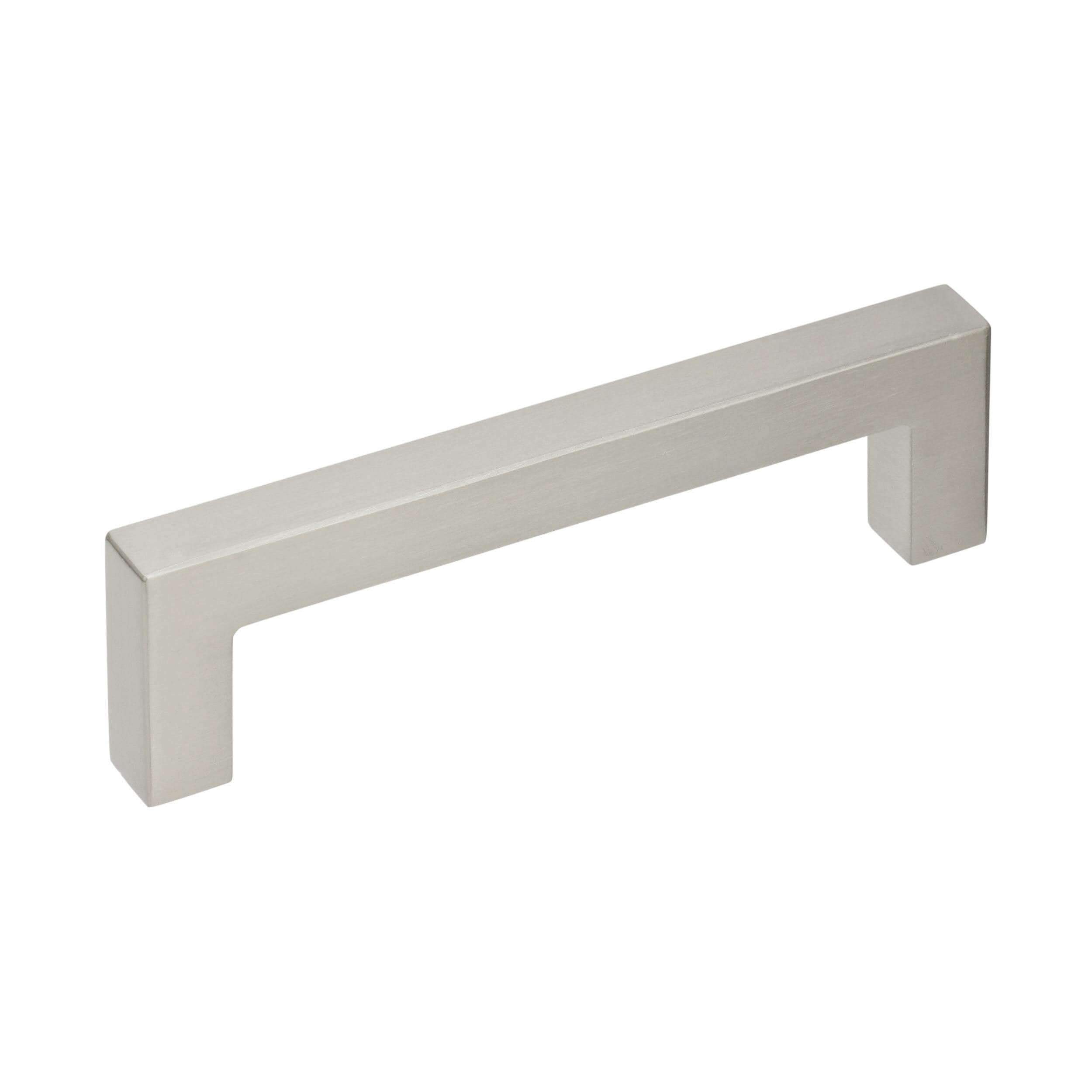 Amerock 25VMP36570G10 Monument 3-3/4-in , 96mm Center to Center Satin Nickel Square Bar 25 -Pack