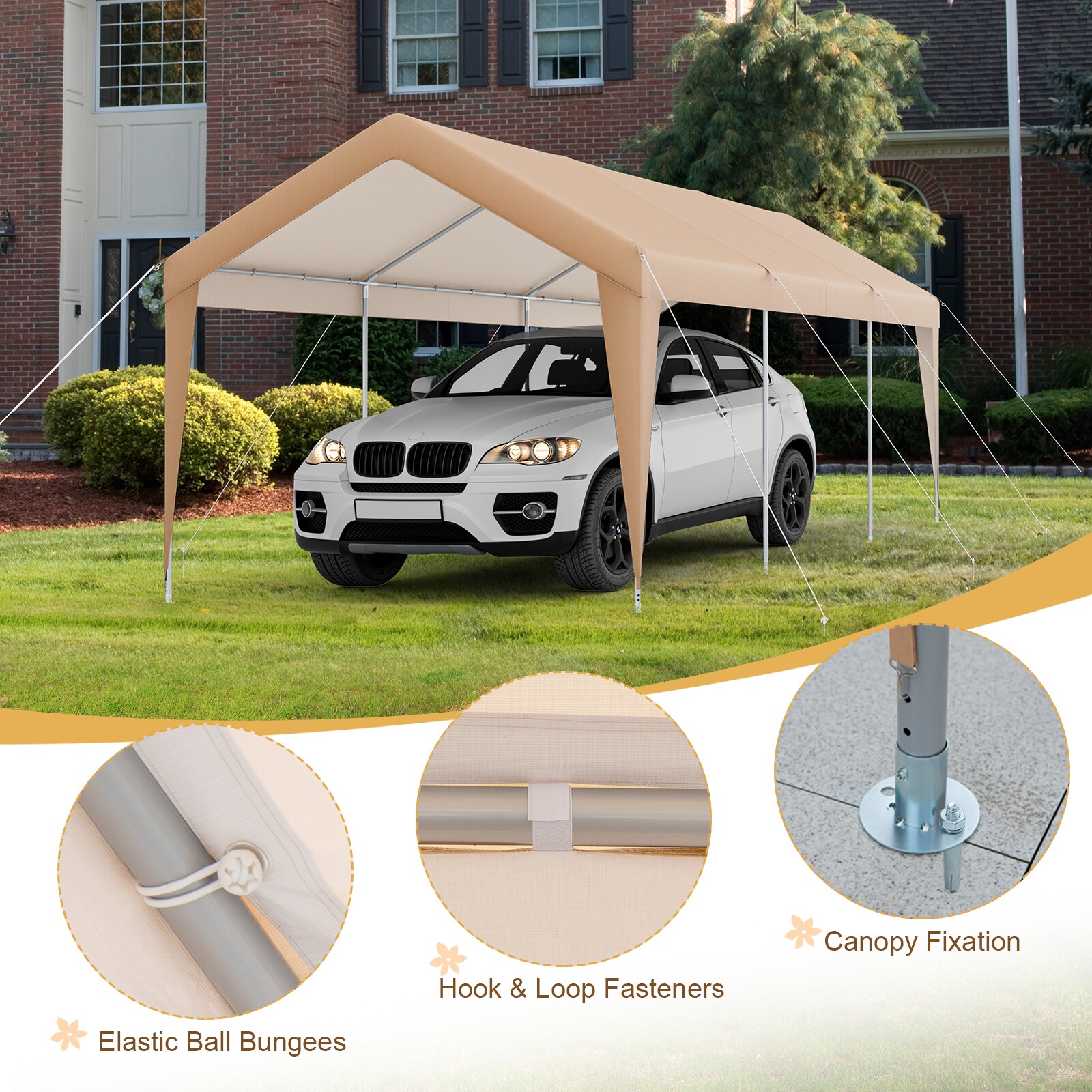 Slickblue D-CO-02001WA Carport-Covers - View #4
