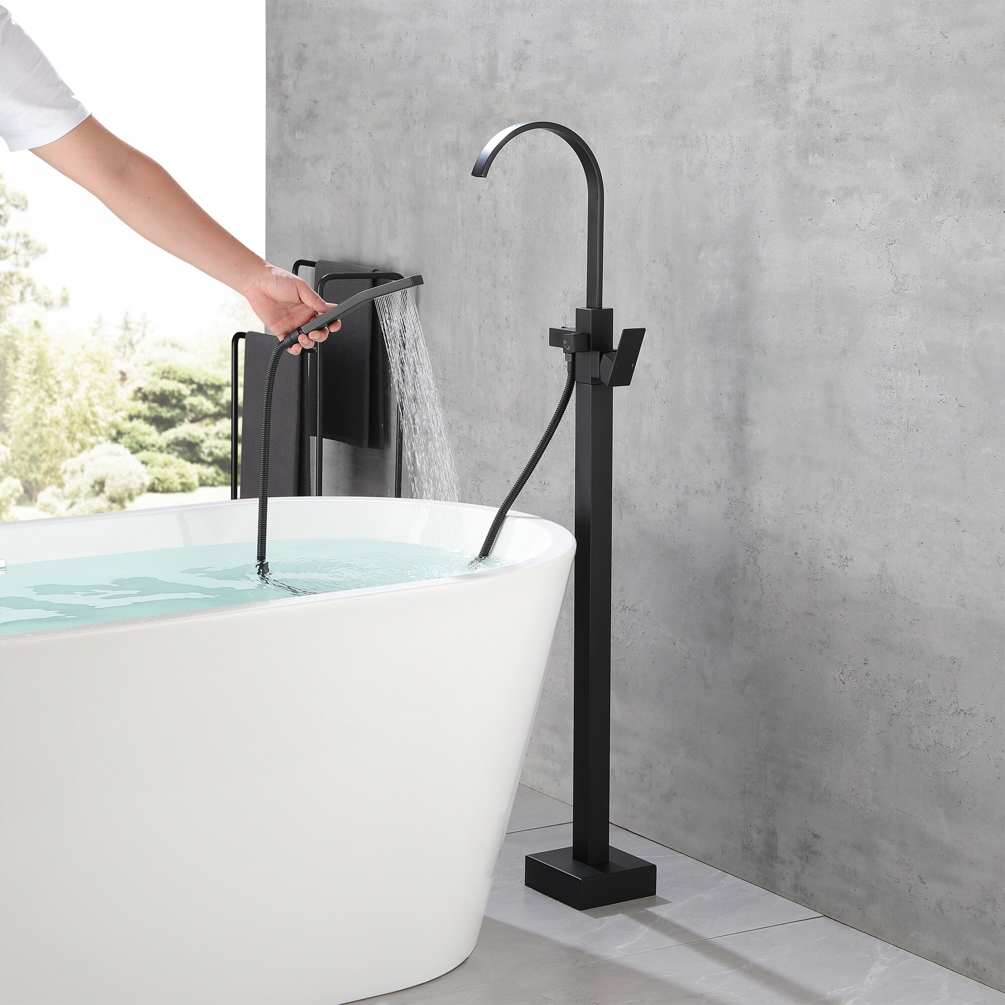Kahomvis TC-QPW6-8232 Roman-Tub-Faucets - View #4