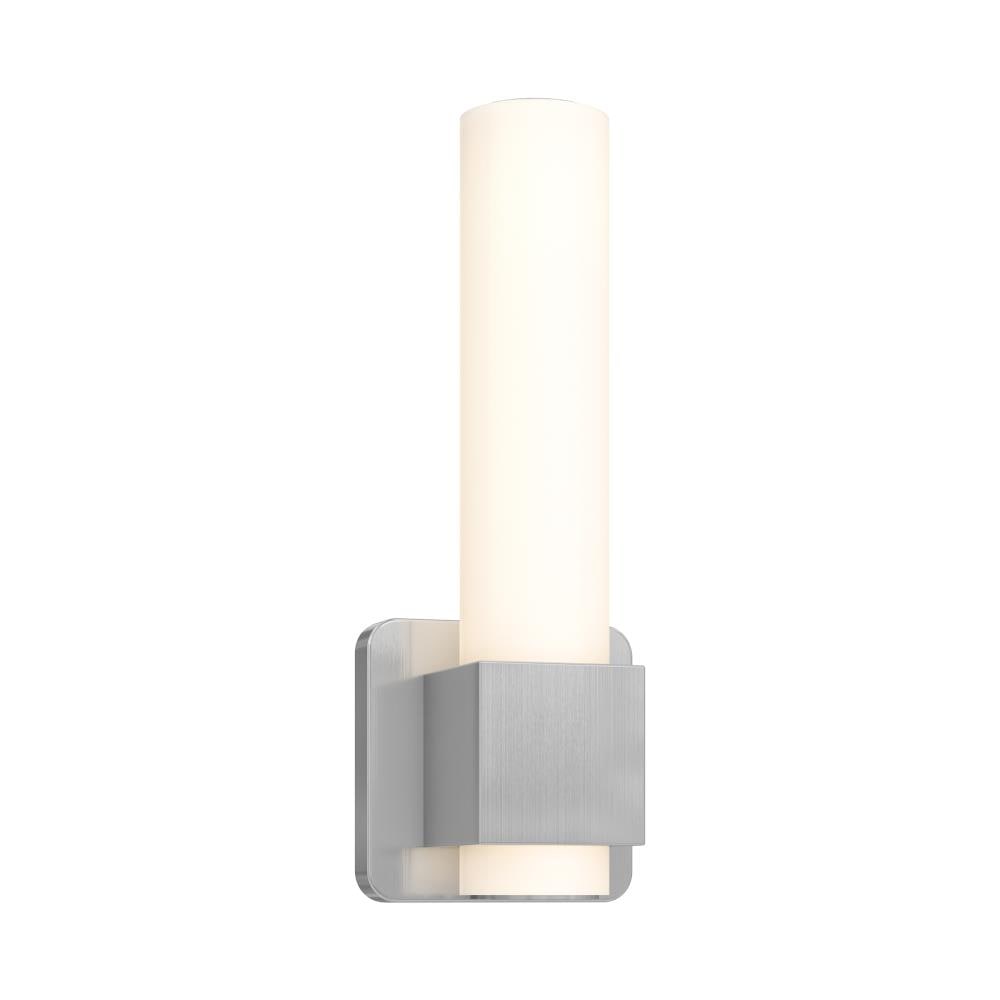 DALS Lighting LEDVAN002-CC-12SN Ledvan 4.25-in 1-Light Satin Nickel LED Modern/Contemporary Vanity Light
