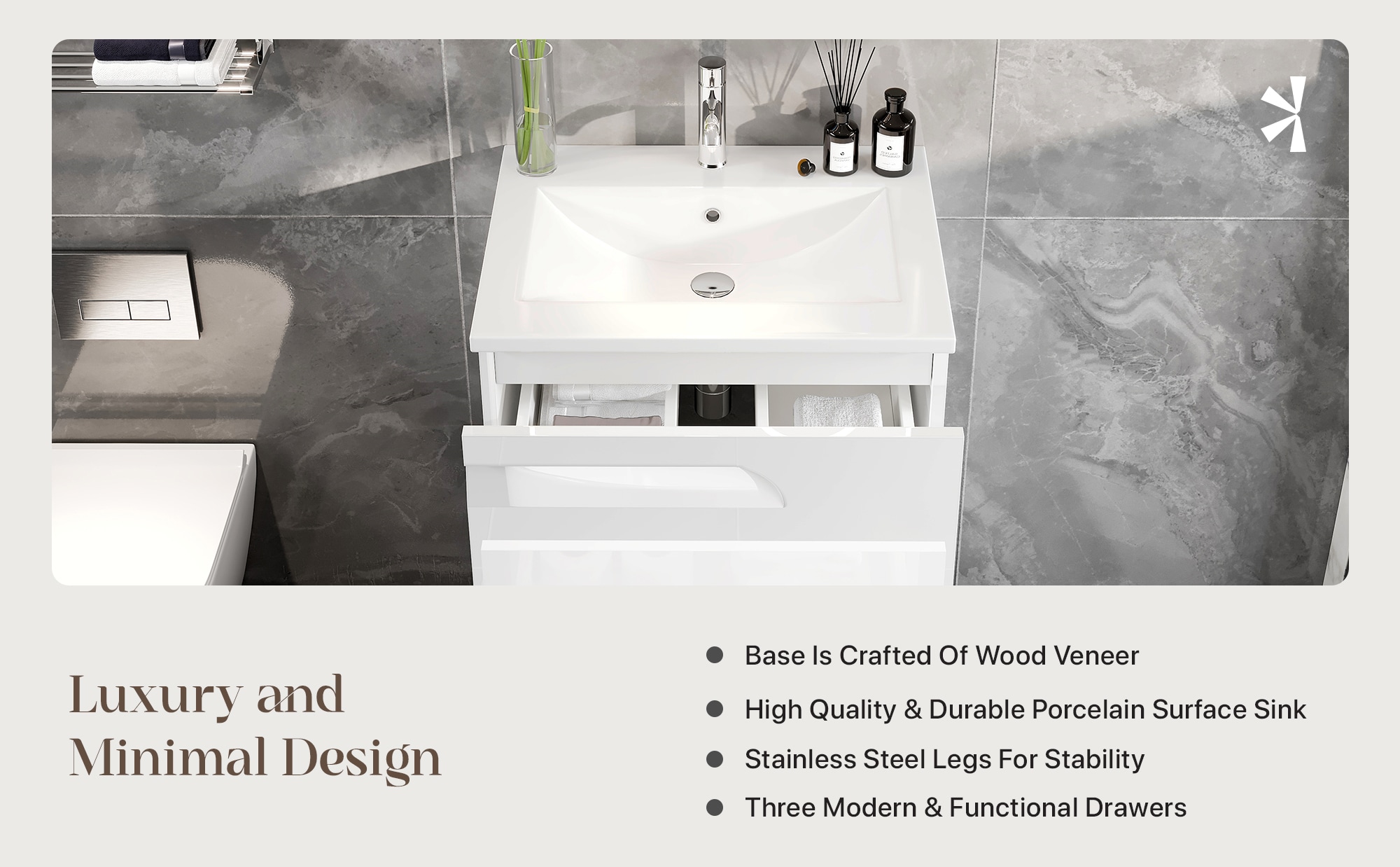 Eviva EVVN23-24WH-FS Bath-Vanity-Combo - View #9