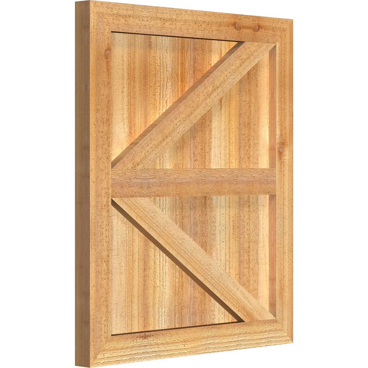 Ekena Millwork RBF06Z21X025RWR Exterior-Shutters - View #2