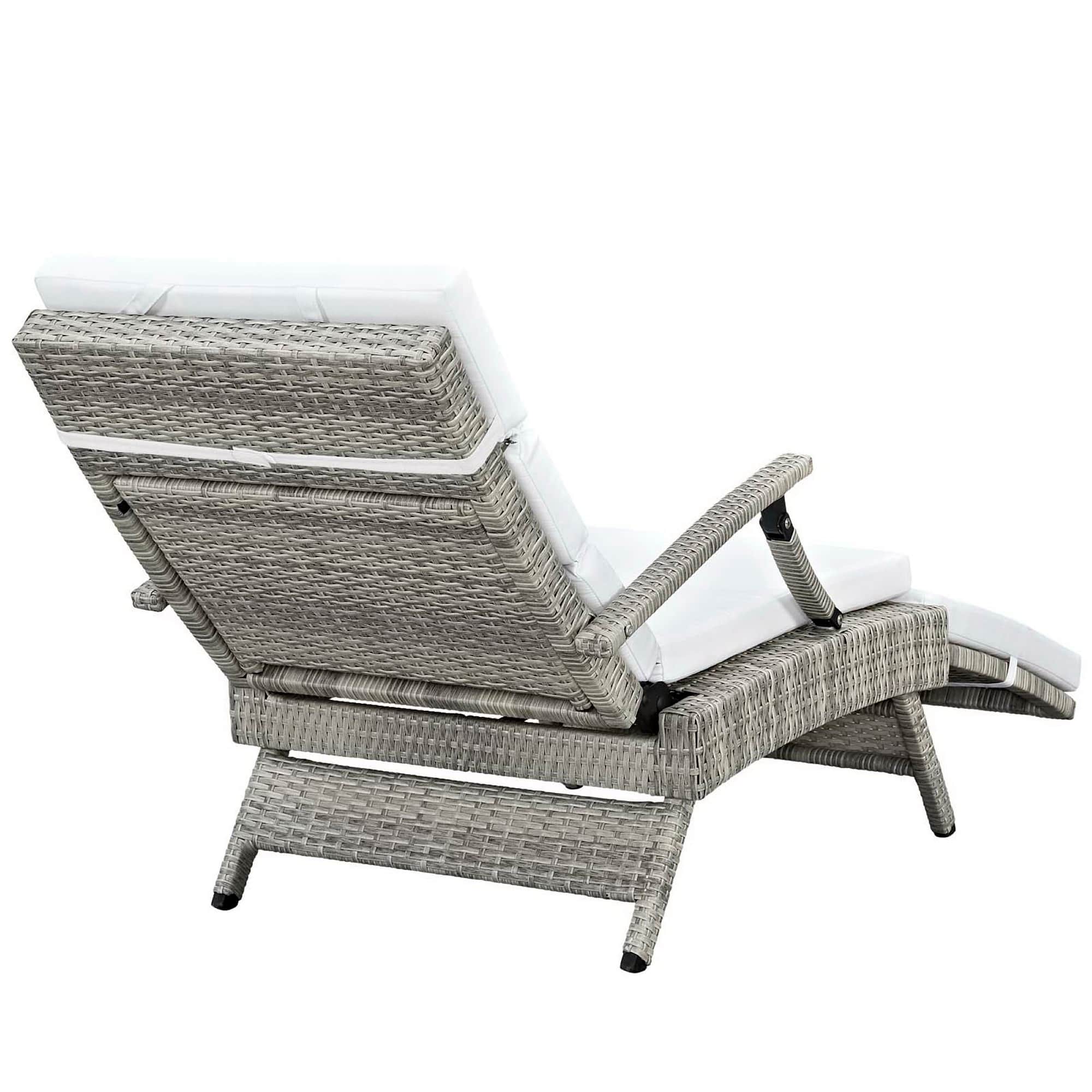 Modway EEI-2301-LGR-WHI Patio-Chairs - View #5